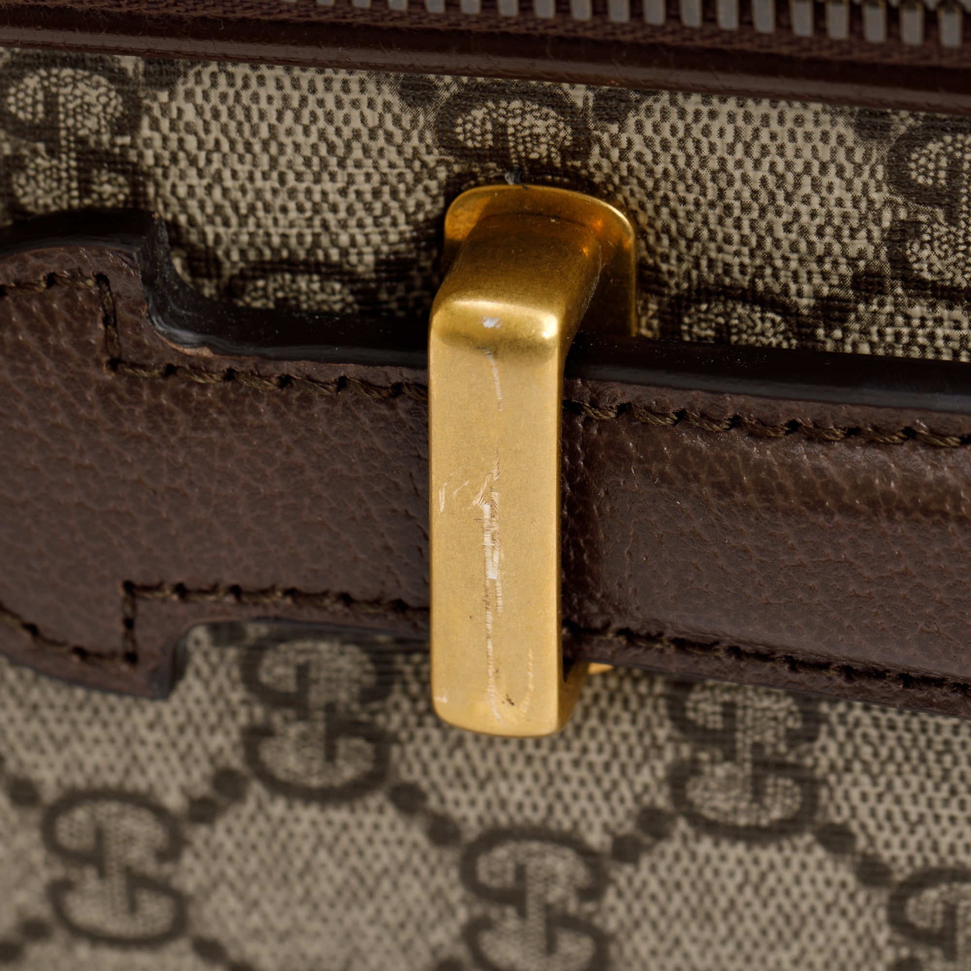 Gucci GG Supreme Web Savoy Small Cabin Trolley