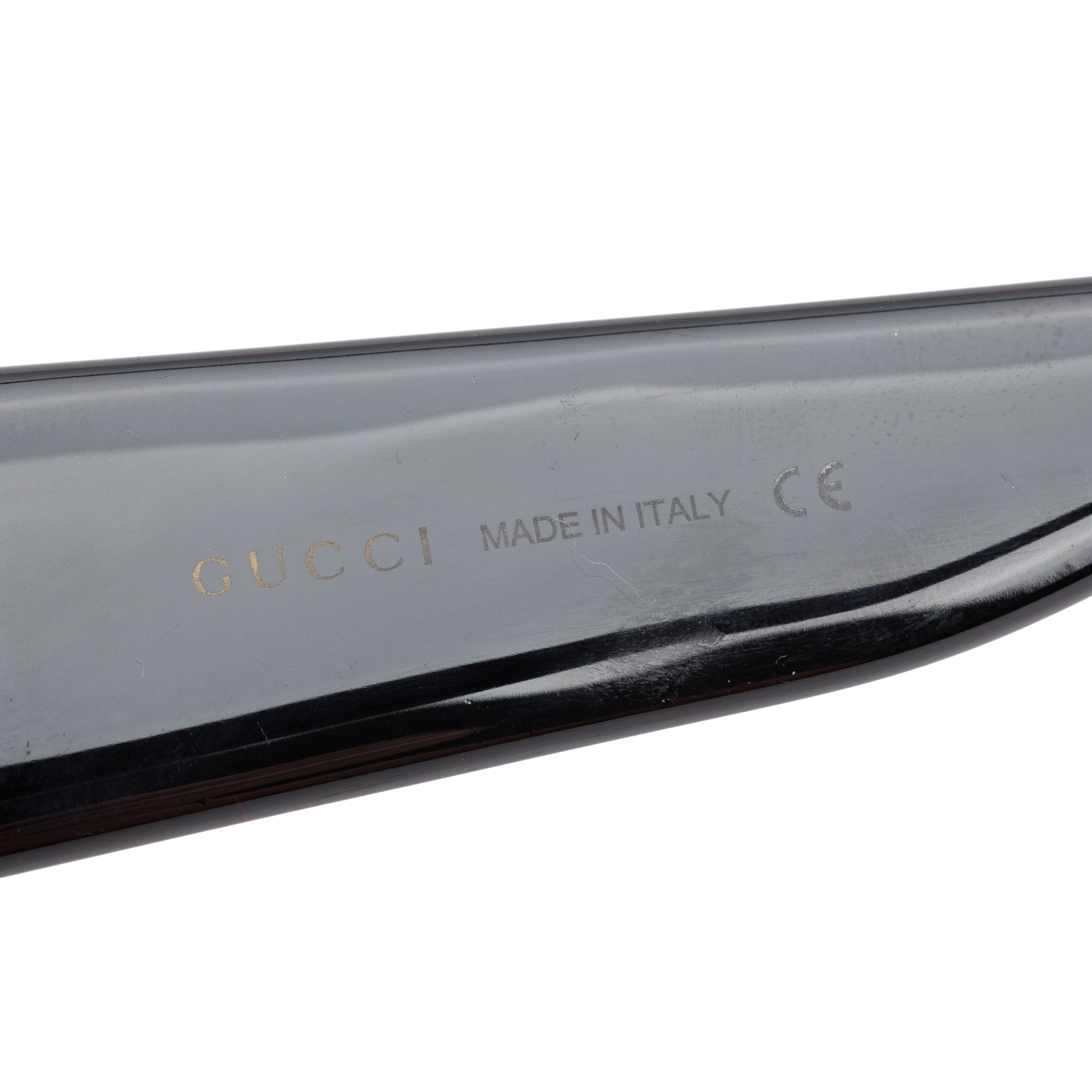 Gucci GG0053S Black Acetate Oversized Square Sunglasses w/ Case