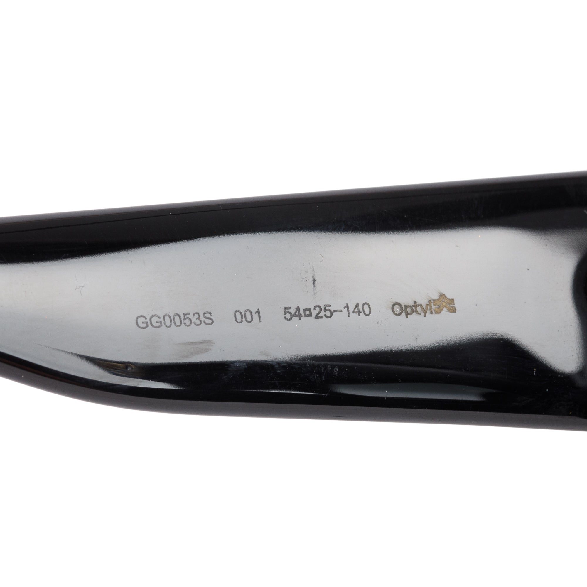 Gucci GG0053S Black Acetate Oversized Square Sunglasses w/ Case