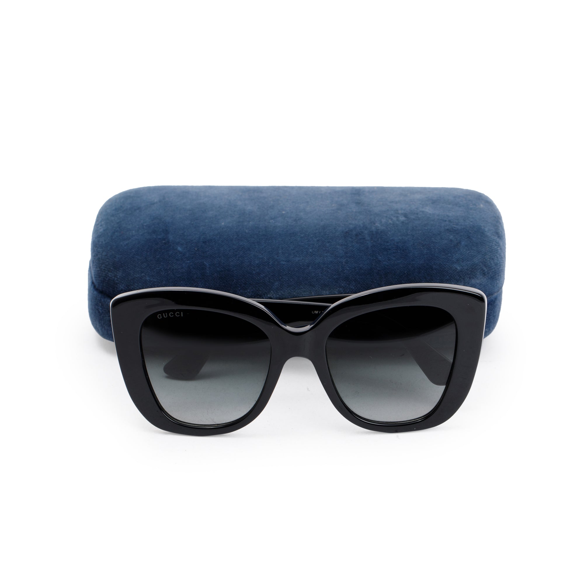 Gucci GG0327S Interlocking GG Cat Eye Sunglasses w/ Case