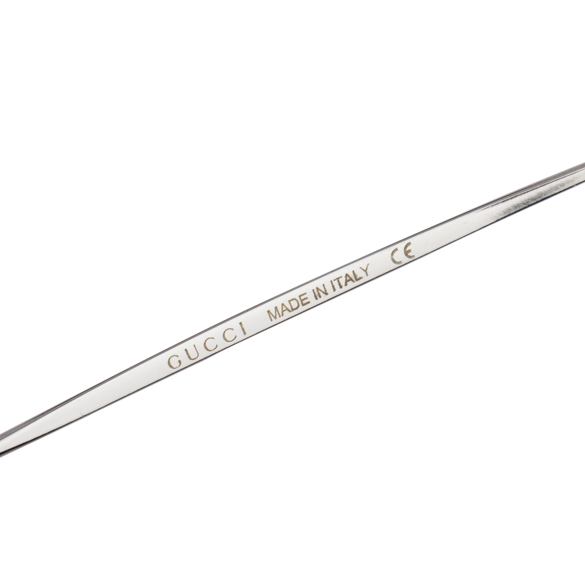 Gucci GG0501S Silver-Tone Metal Aviator Sunglasses