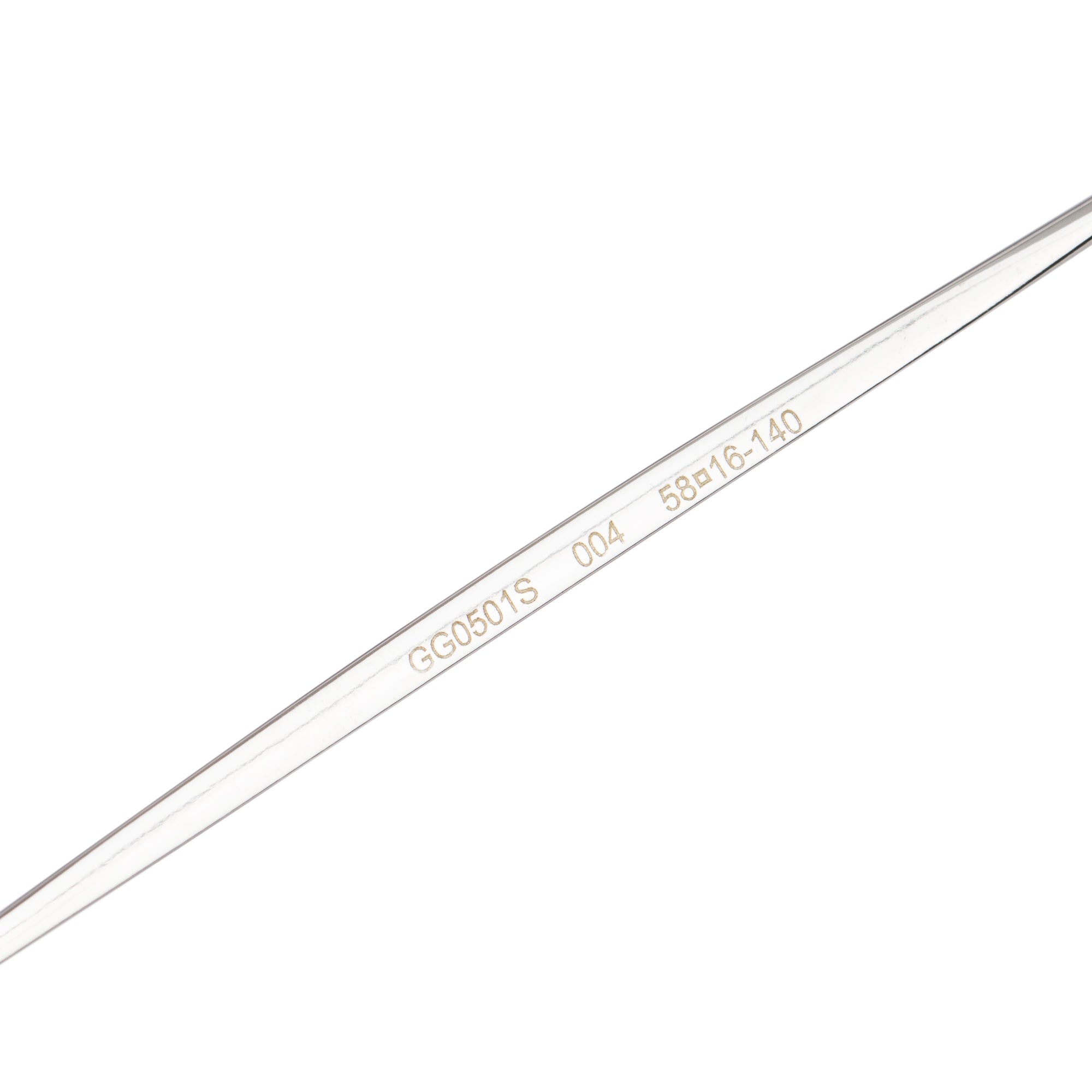 Gucci GG0501S Silver-Tone Metal Aviator Sunglasses