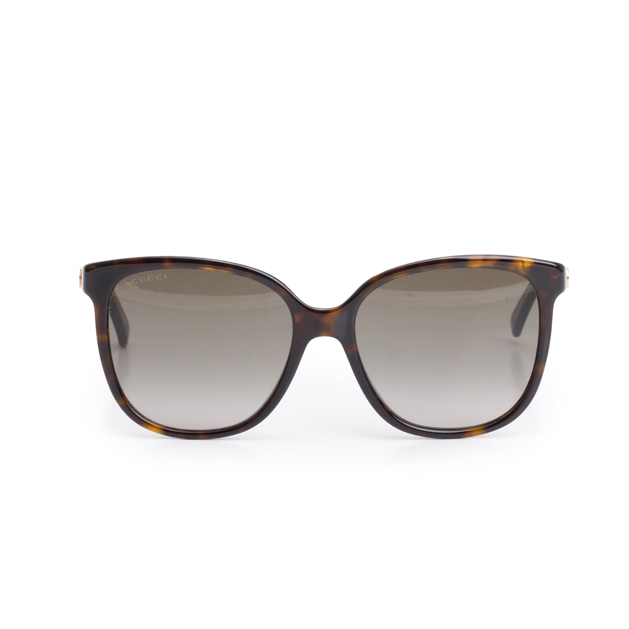 Gucci GG0507S Brown Havana Acetate Round Sunglasses w/ Case