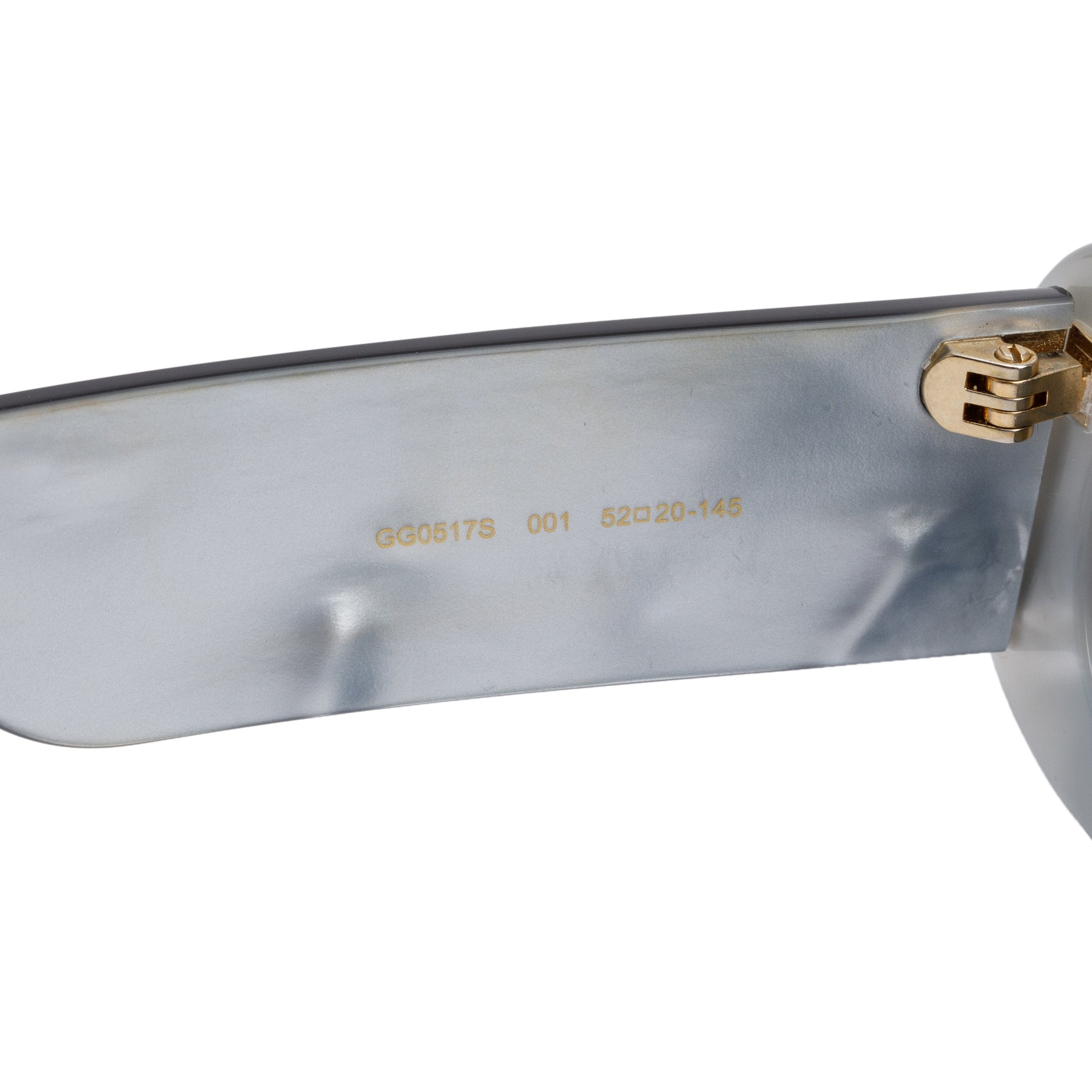 Gucci GG0517/S Black Acetate Interlocking G Oval Sunglasses w/ Case