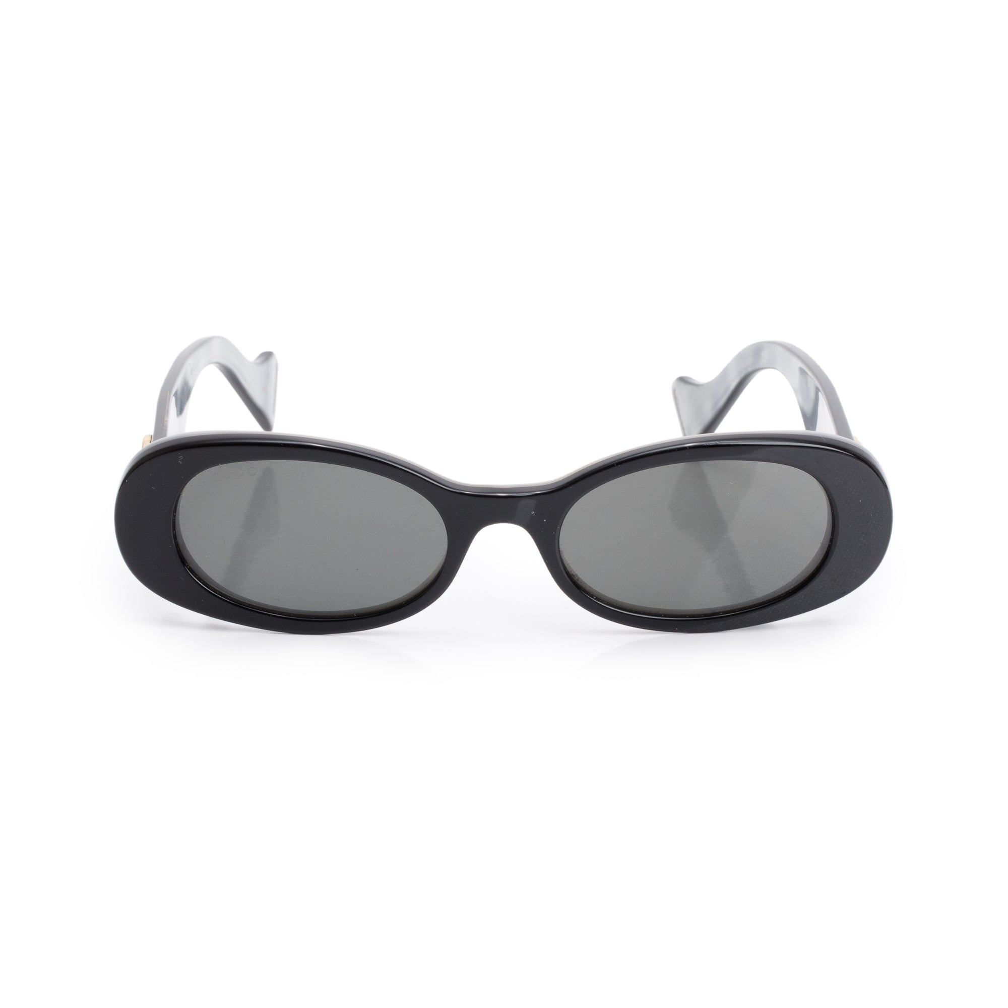 Gucci GG0517/S Black Acetate Interlocking G Oval Sunglasses w/ Case