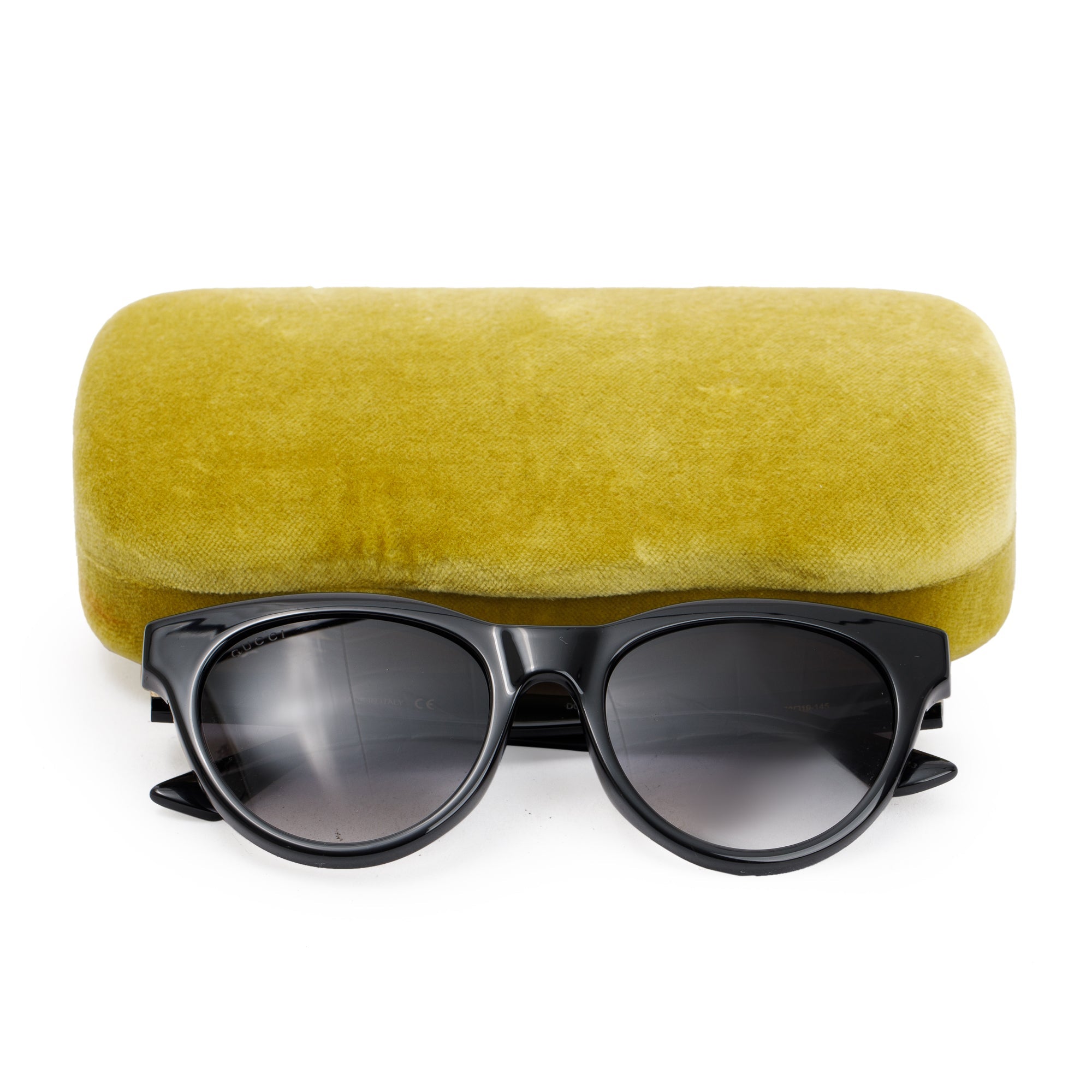 Gucci GG0763S GG Cat Eye Sunglasses w/ Case