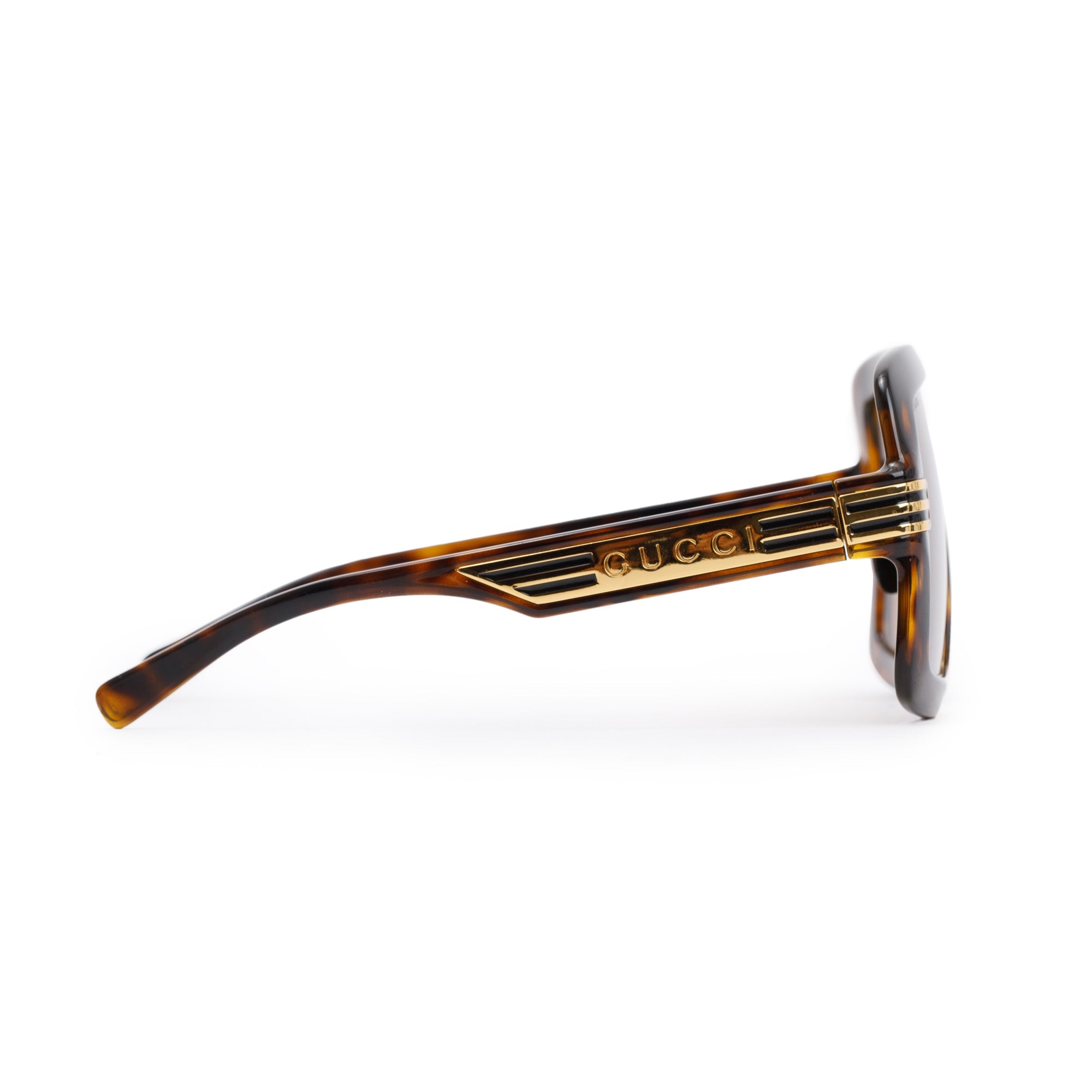 Gucci GG0900S Brown Acetate 60 Square Sunglasses w/ Case