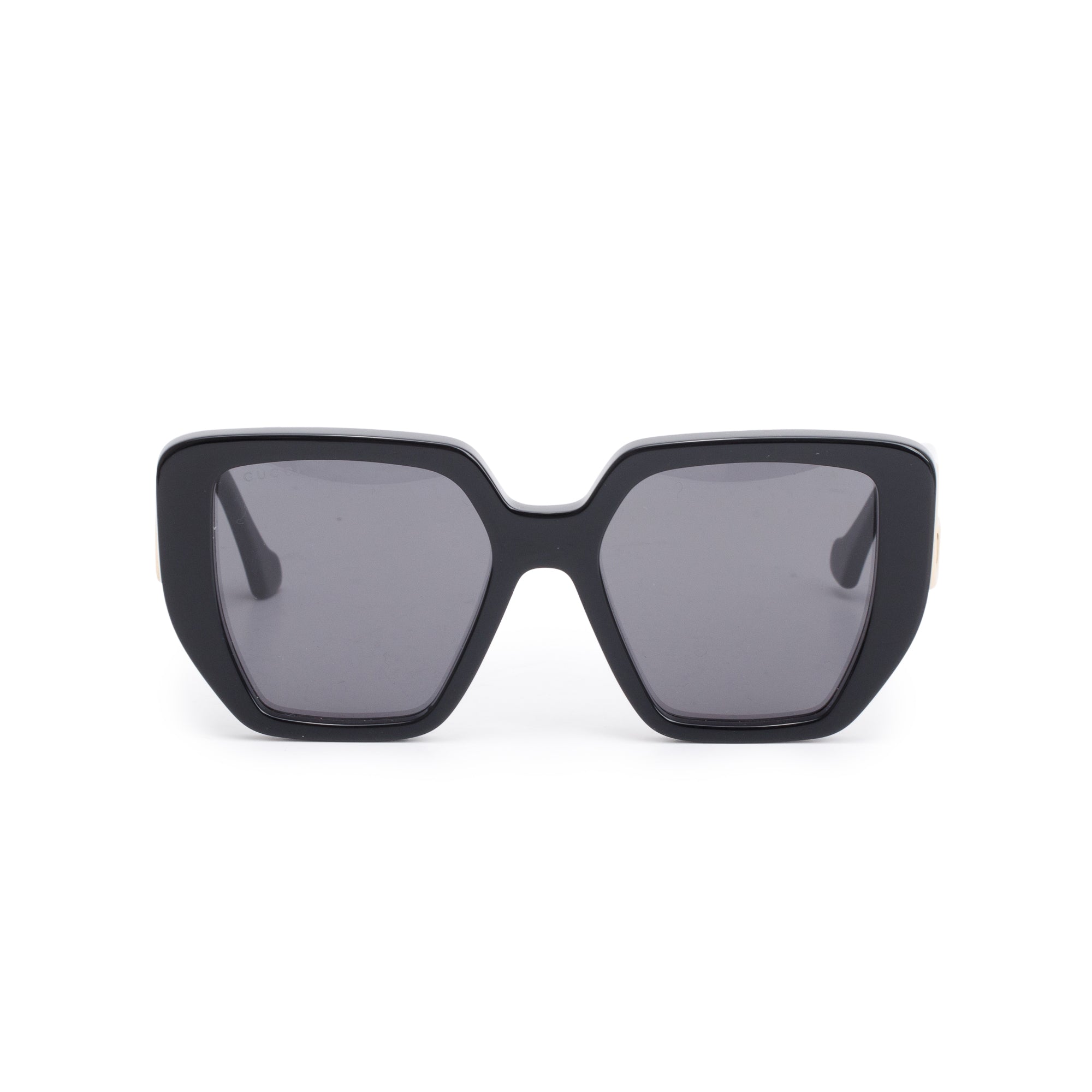 Gucci GG0956S Black Acetate GG Marmont Oversize Square Sunglasses w/ Case