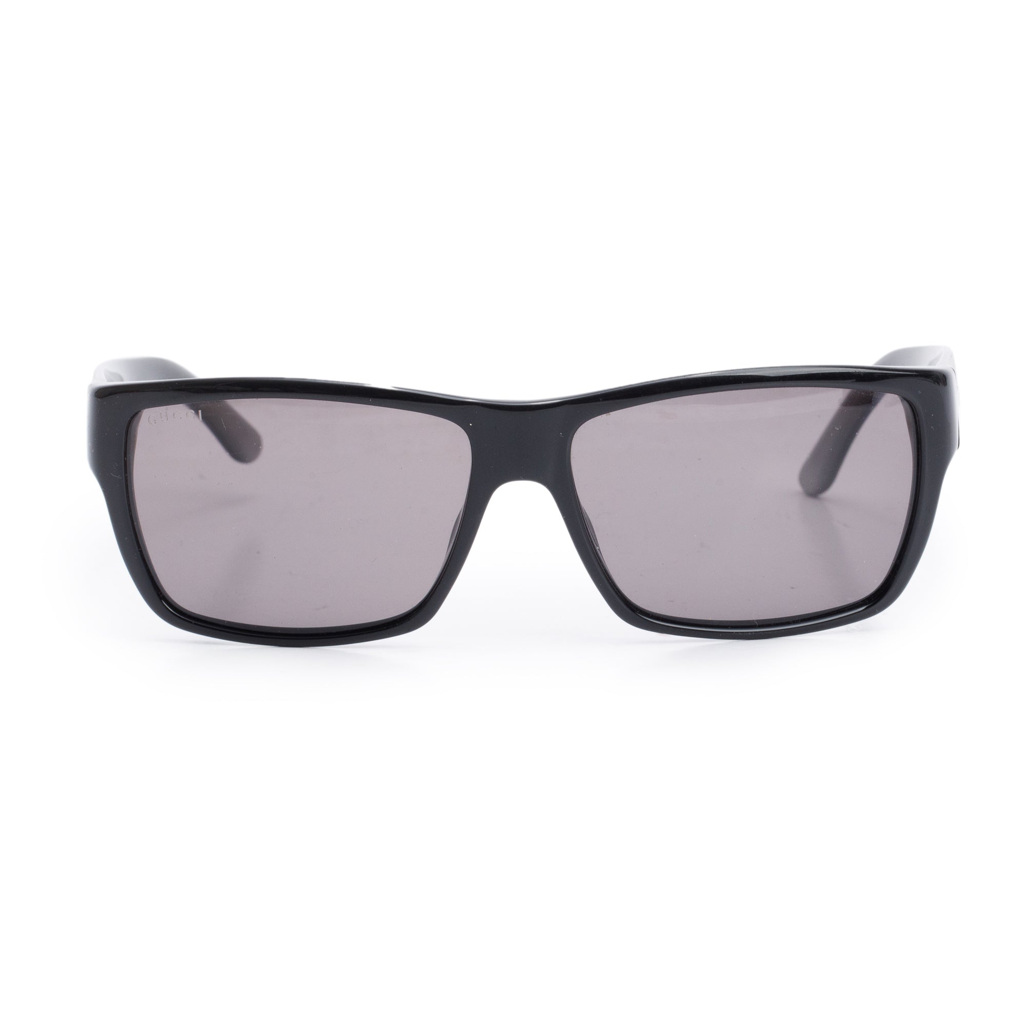 Gucci GG1000/S Black Diamantissima Acetate Square Sunglasses w/ Case