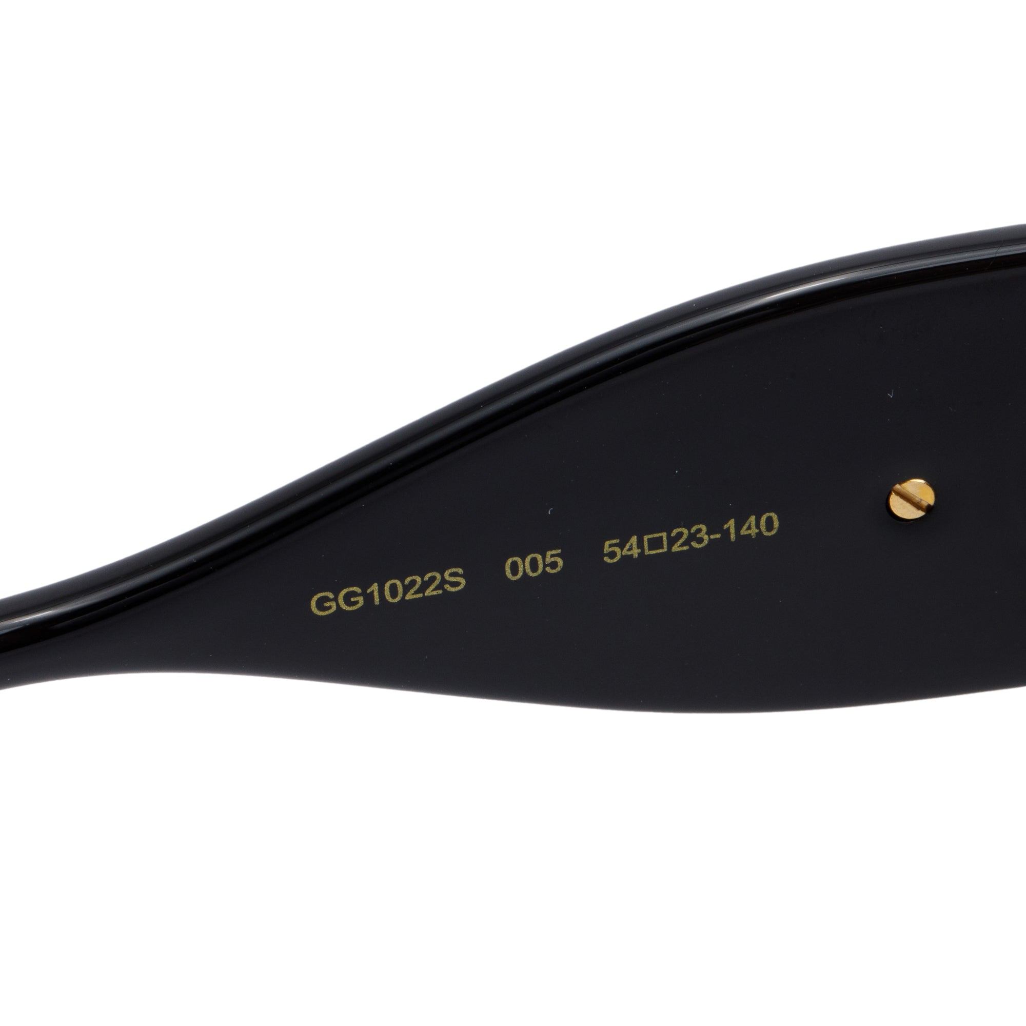 Gucci GG1022S Black Acetate GG Marmont Oversize Square Sunglasses w/ Case