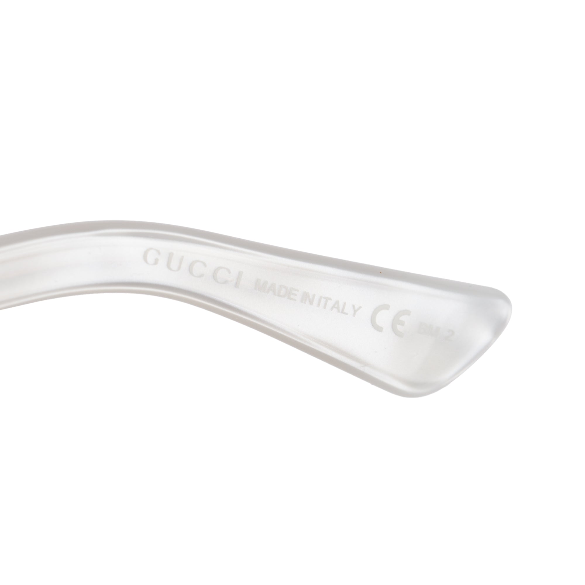 Gucci GG1134/S White Acetate Square Sunglasses