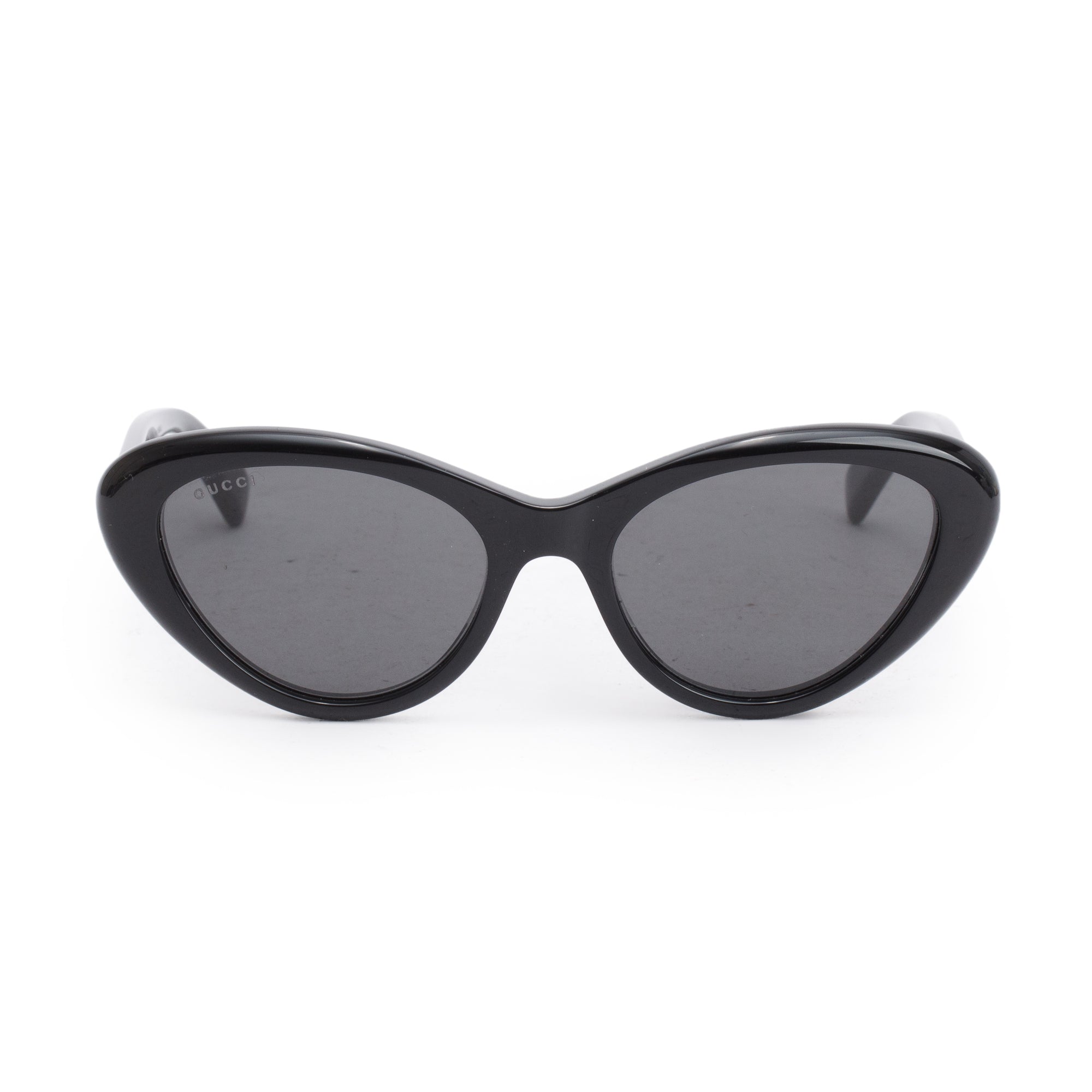 Gucci GG1170S Black Acetate Cat Eye Sunglasses w/ Case
