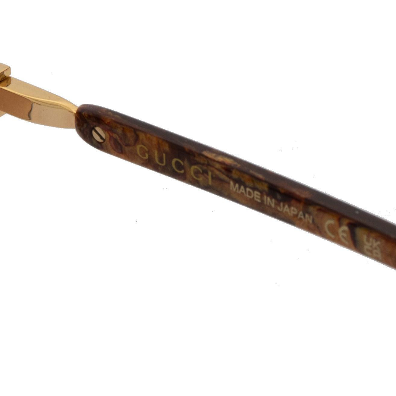 Gucci GG1221S Rectangular Sunglasses w/ Case