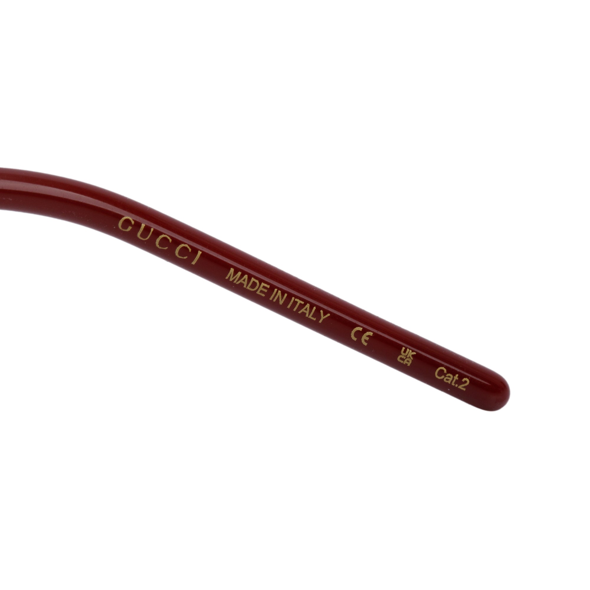 Gucci GG1267/S Brown Havana Acetate GG Oversize Square Sunglasses w/ Case
