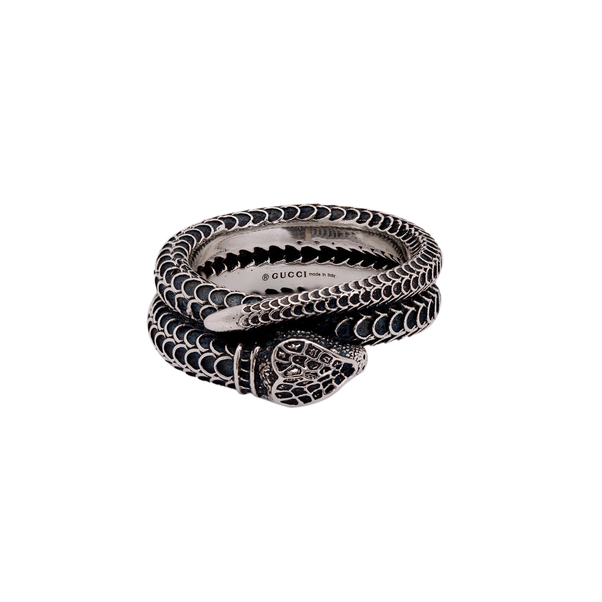Gucci Garden Silver Snake Ring