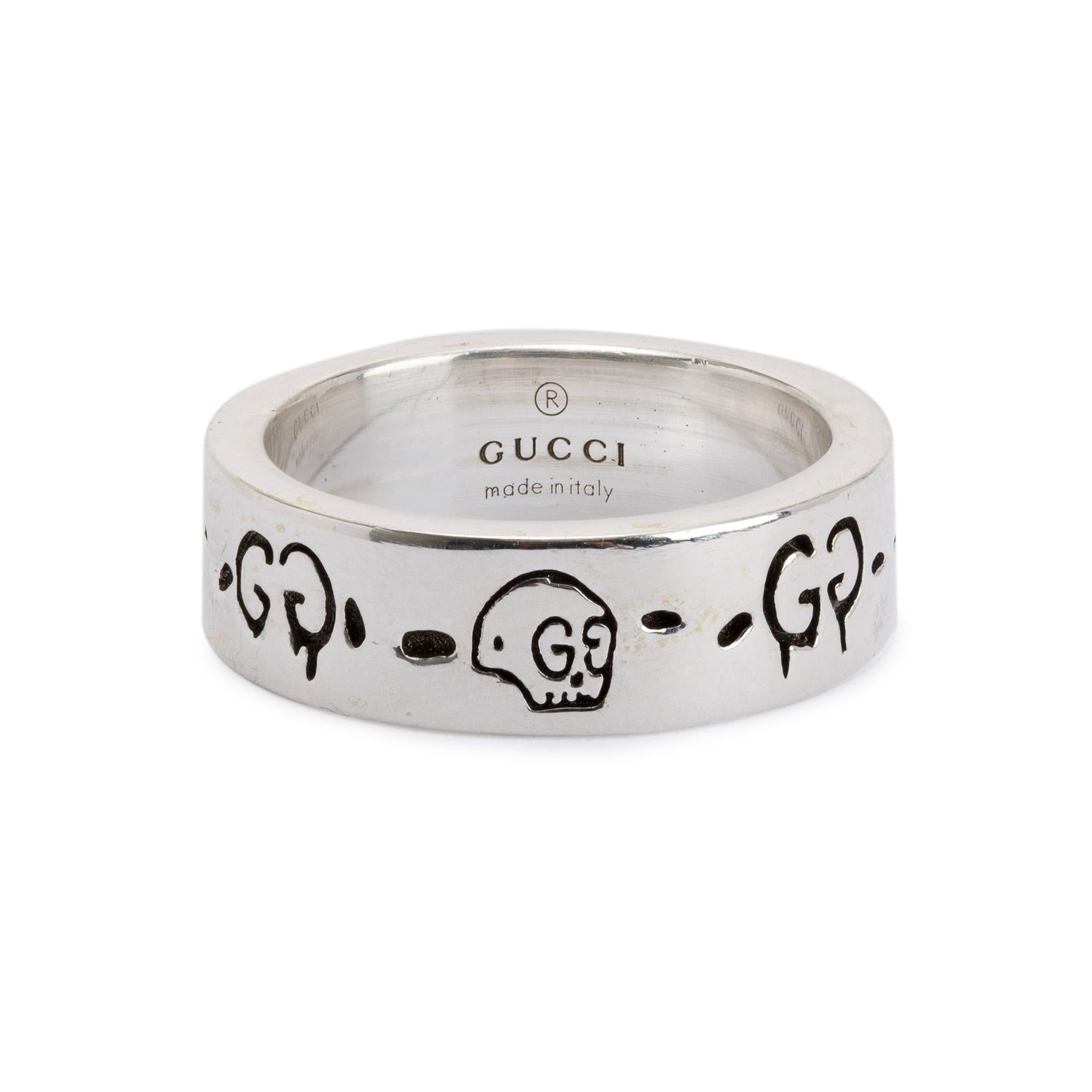 Gucci Ghost Ring w/ Box