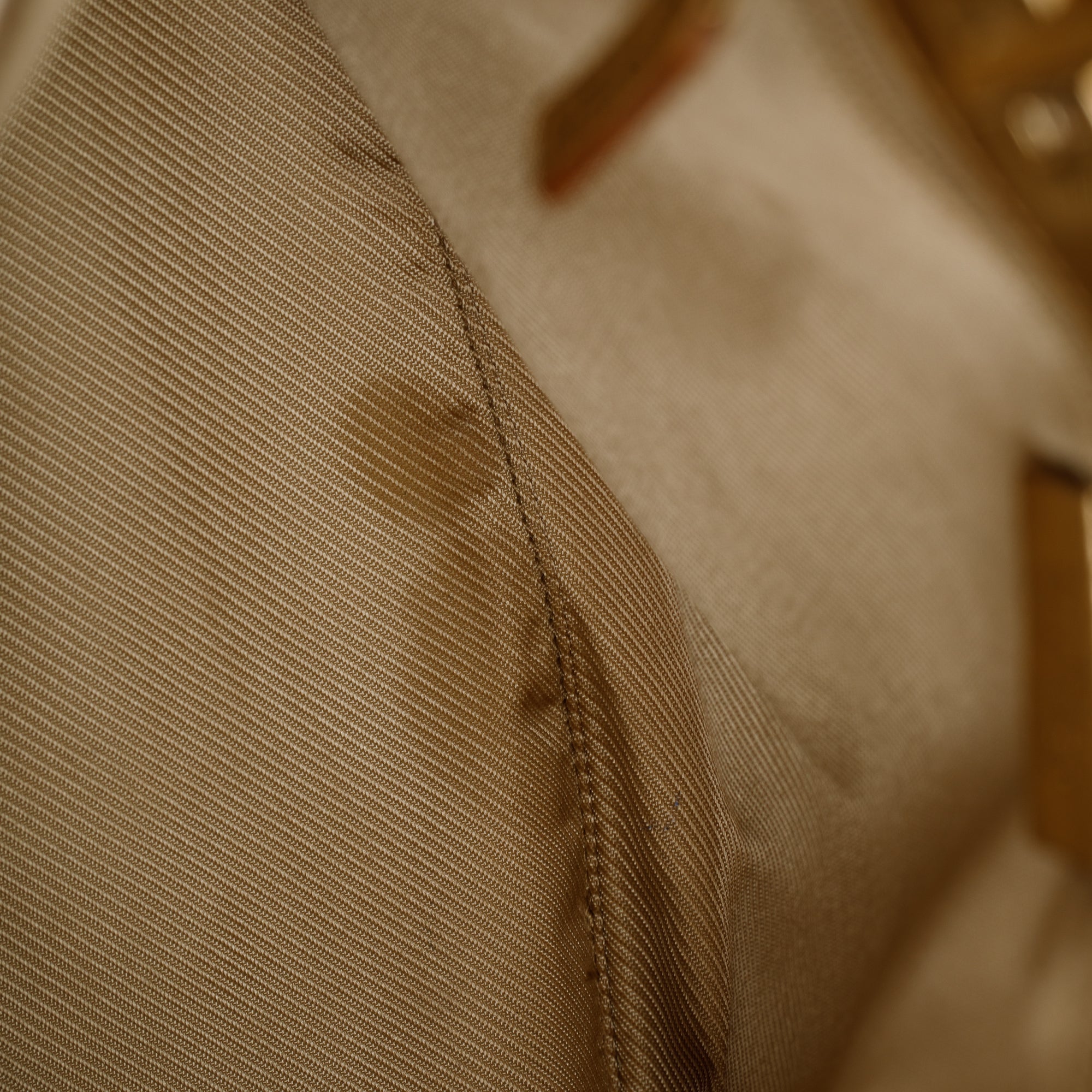 Gucci Gold GG Canvas Small Bucket Tote