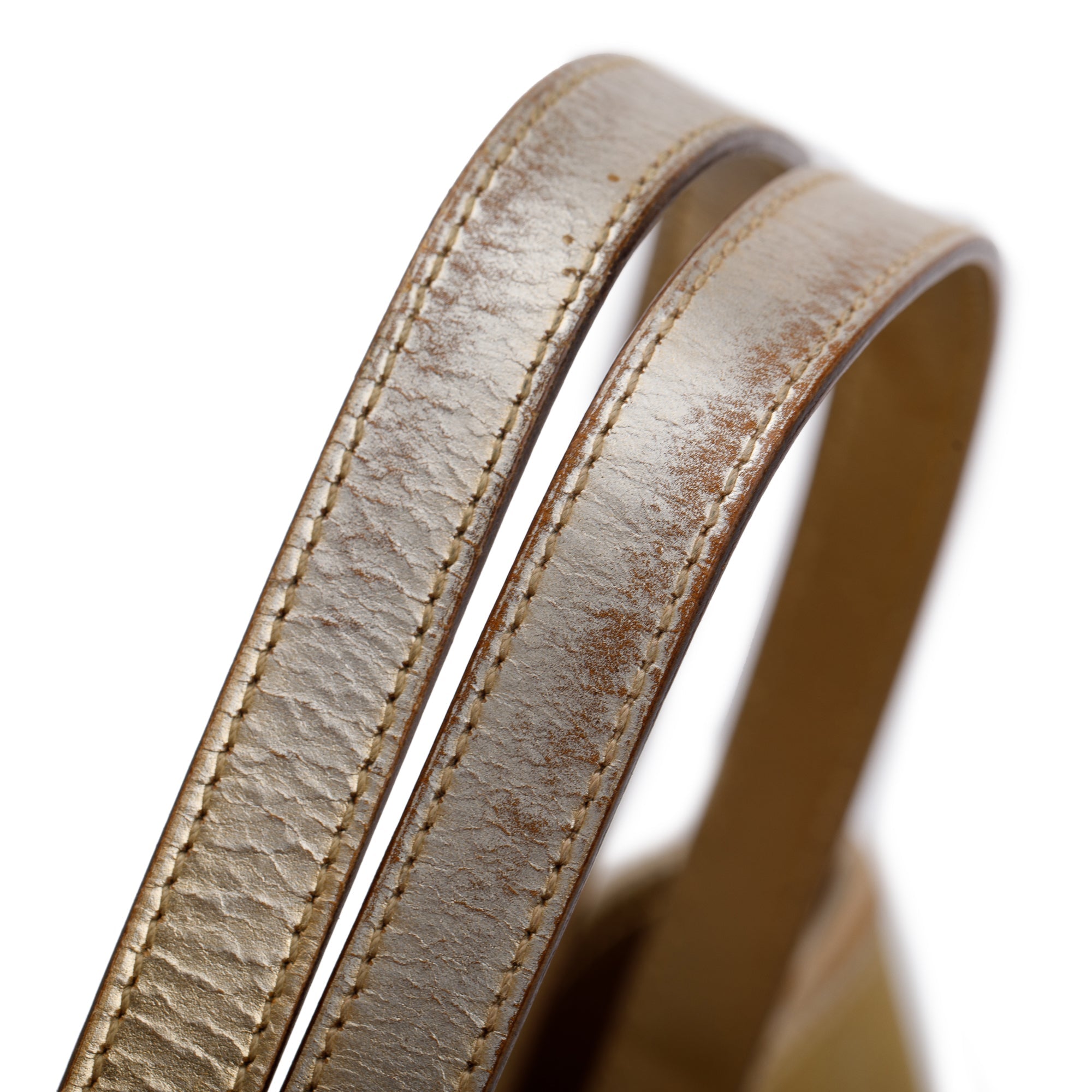 Gucci Gold GG Canvas Small Bucket Tote