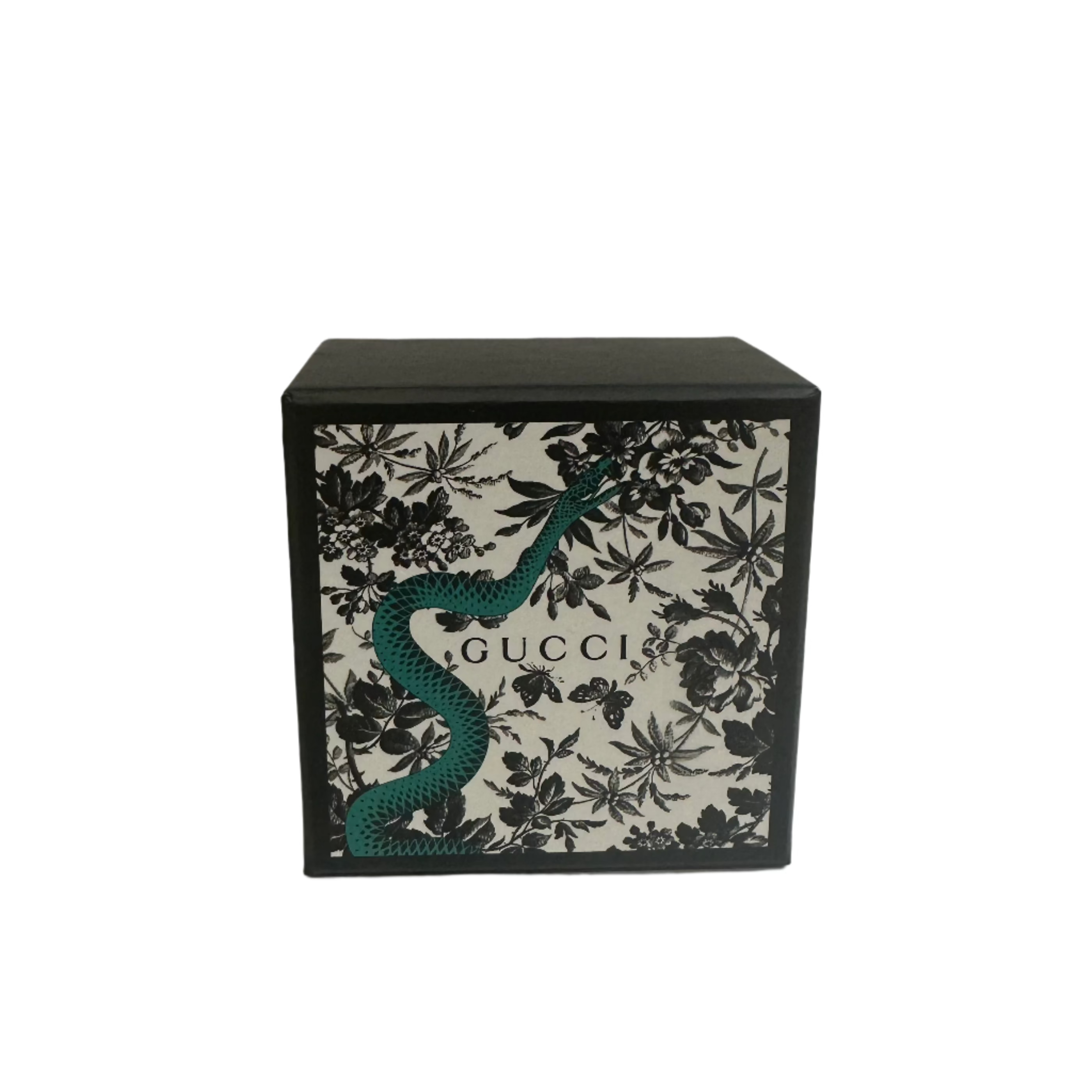 Gucci Gold-Plated Crystal Strawberry Pendant Necklace w/ Box