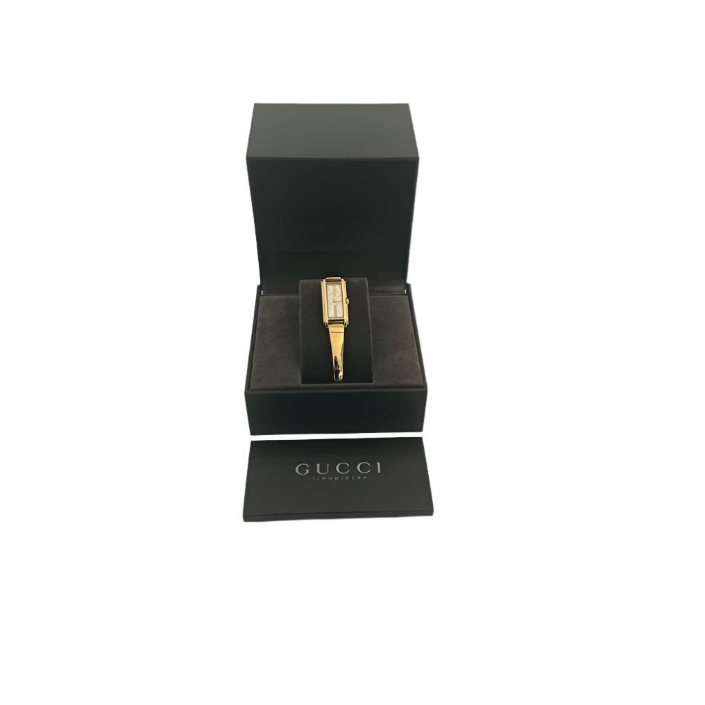 Gucci Gold Plated Stainless Steel 109 Series Watch w/ Box & Papers