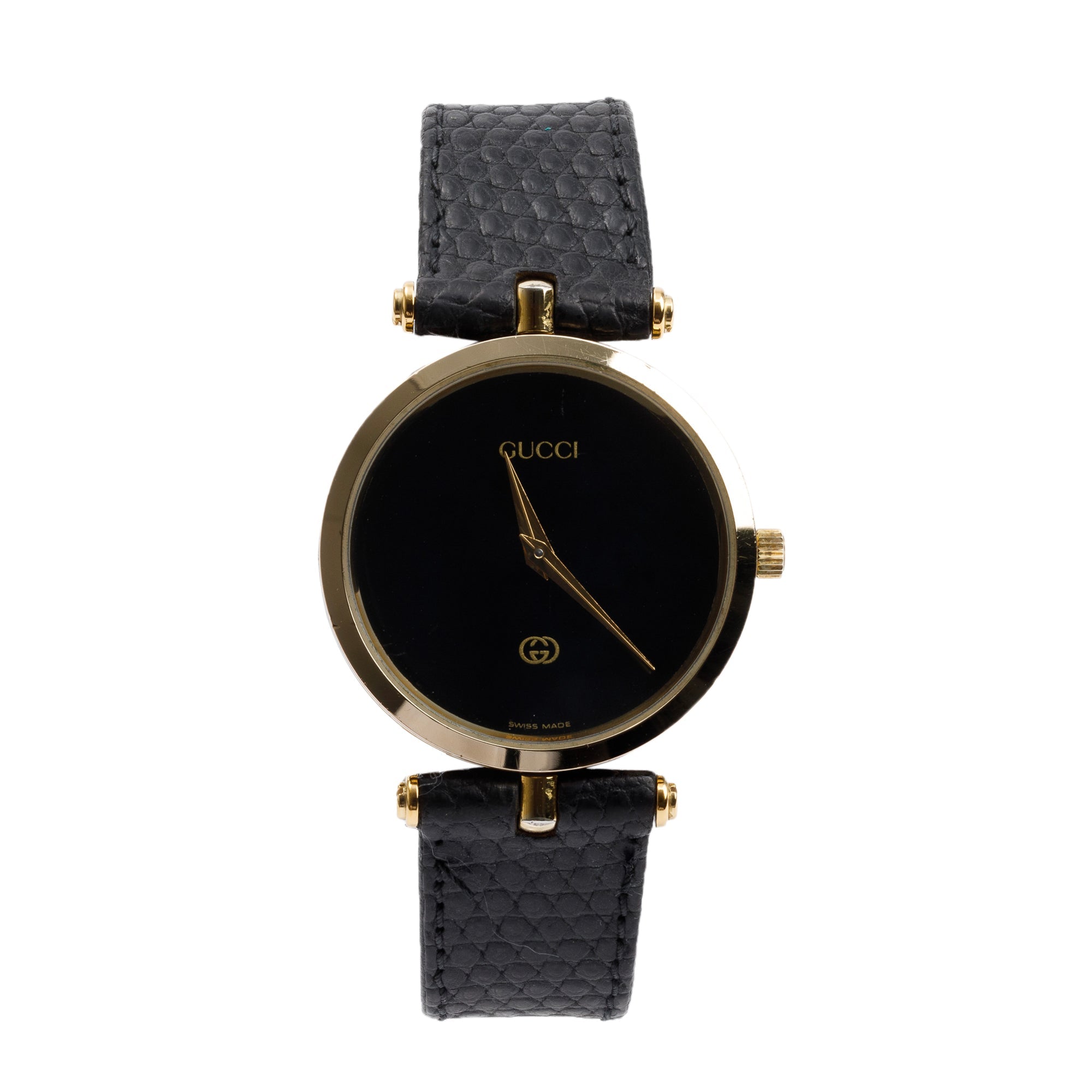 Gucci Gold-Plated Stainless Steel 2000M 30 MM Watch w/ Box