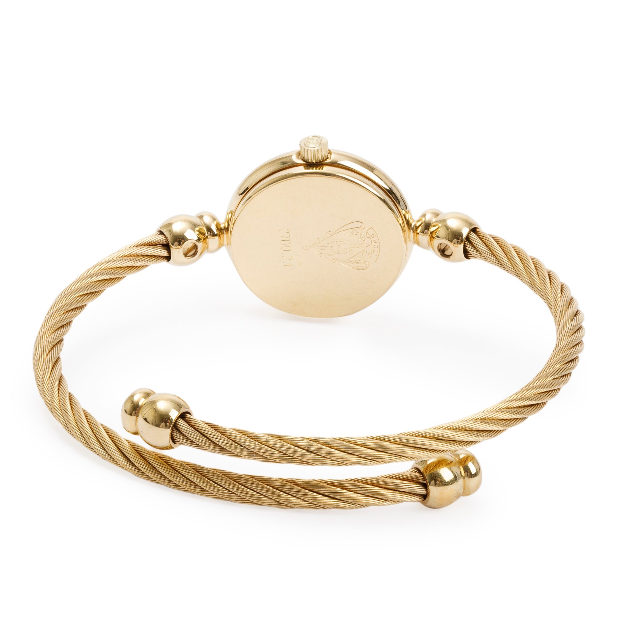Gucci Gold-Plated Stainless Steel 2700 Series 20 MM Watch