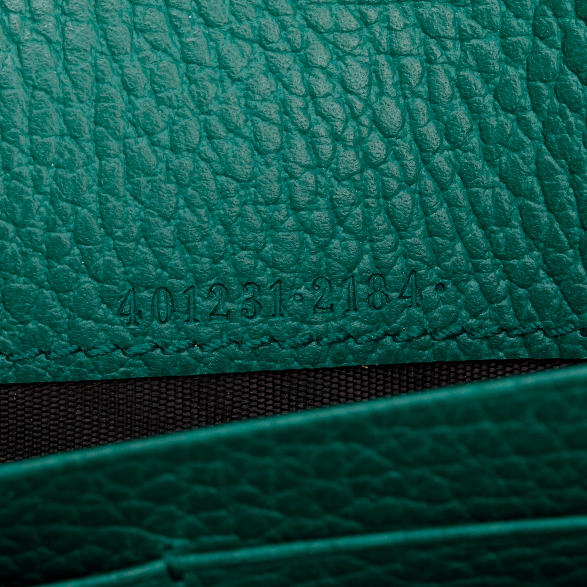 Gucci Green Leather Mini Dionysus Wallet on Chain