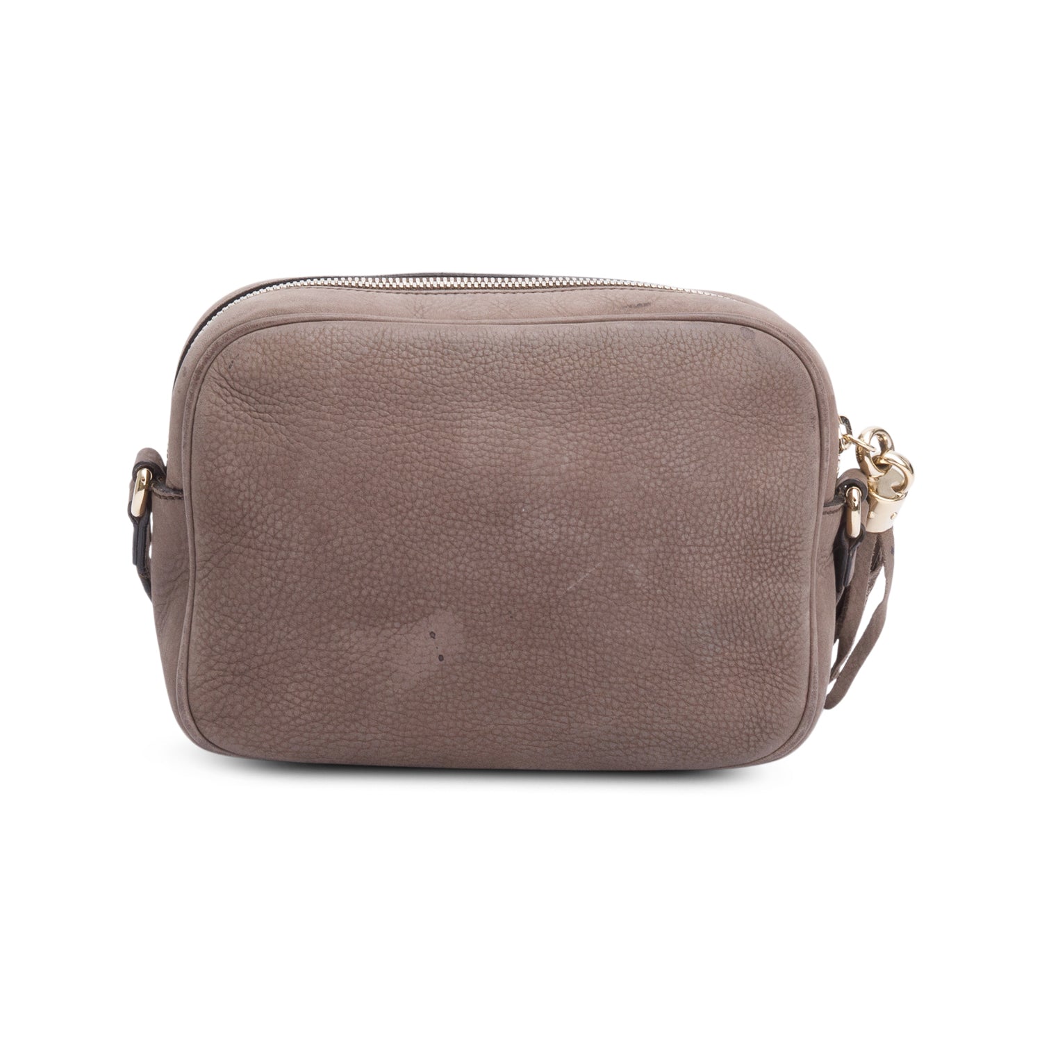 Gucci Grey Suede Small Soho Disco Bag