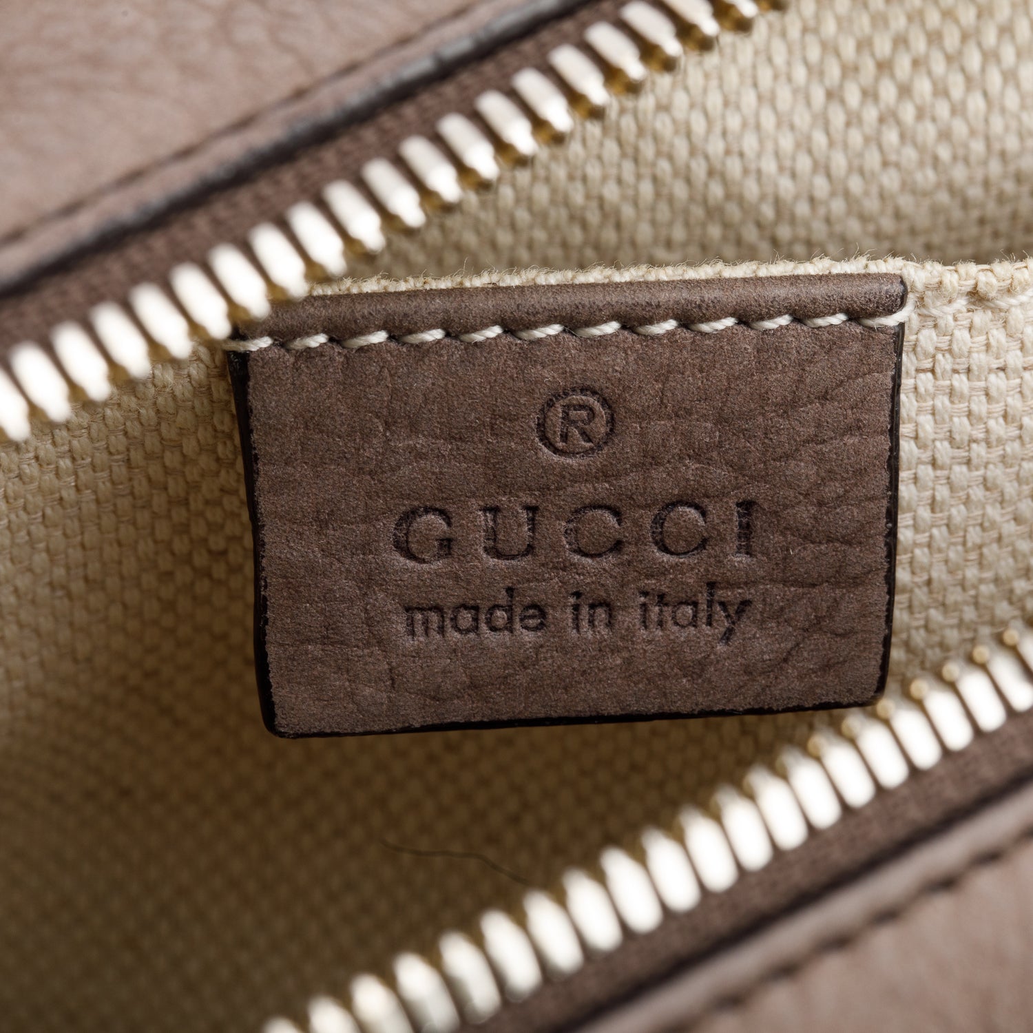 Gucci Grey Suede Small Soho Disco Bag