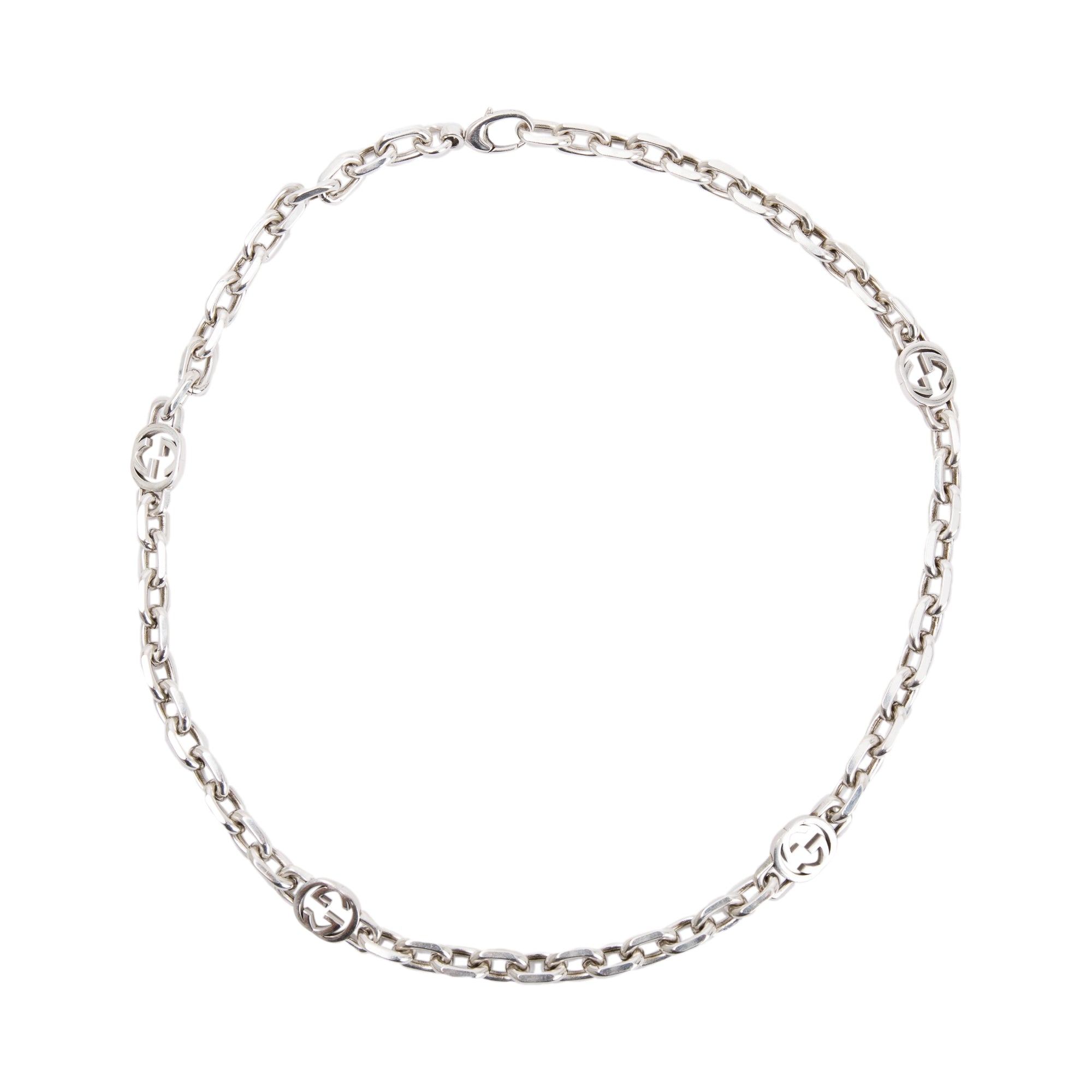 Gucci Interlocking G Chain Necklace