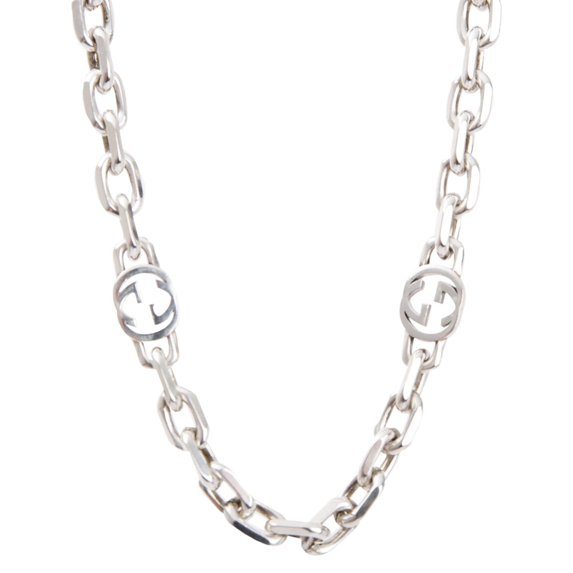 Gucci Interlocking G Chain Necklace
