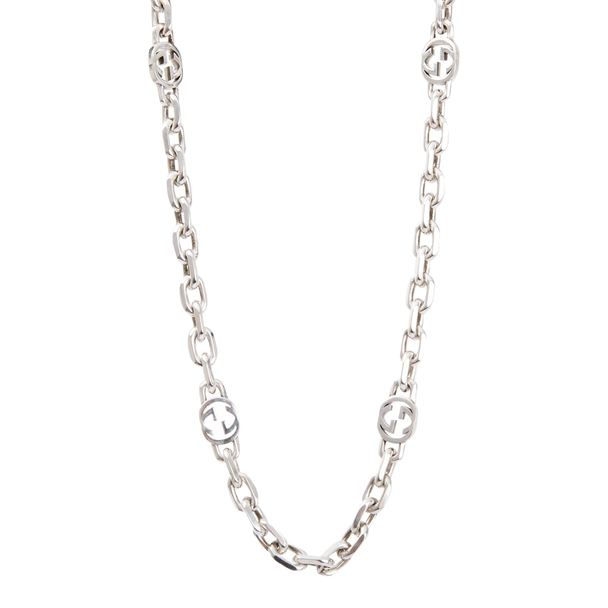 Gucci Interlocking G Chain Necklace