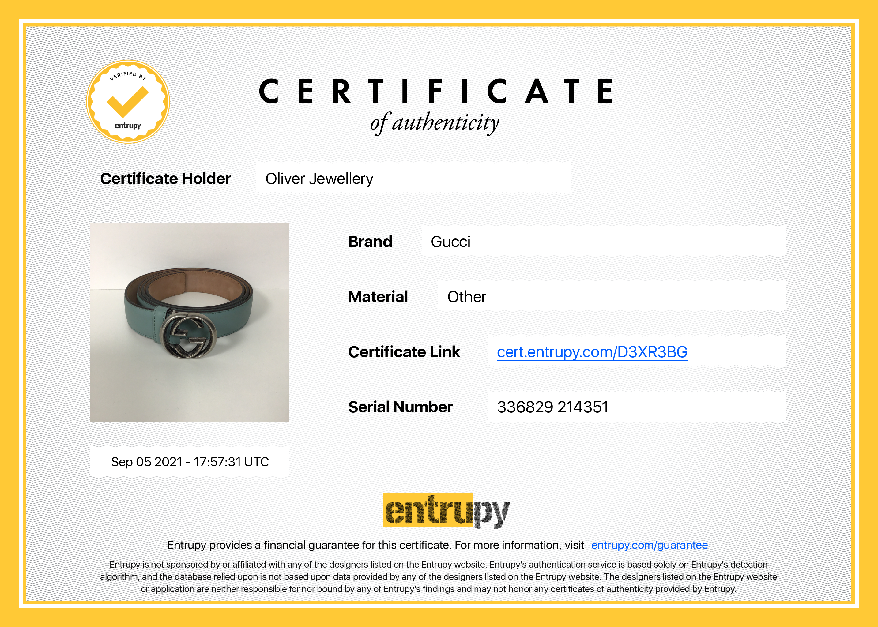 Gucci Interlocking G Leather Belt