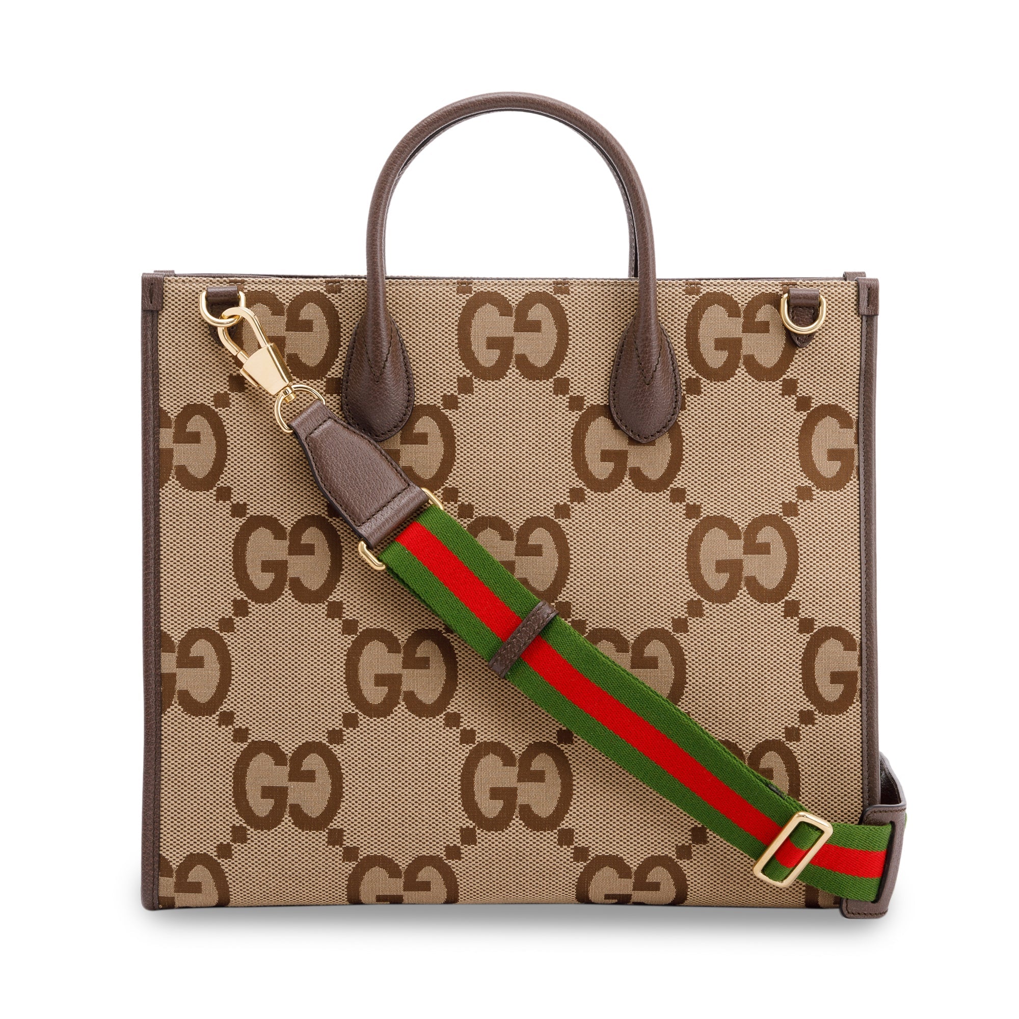 Gucci Jumbo GG Canvas Tote Bag w/ Box