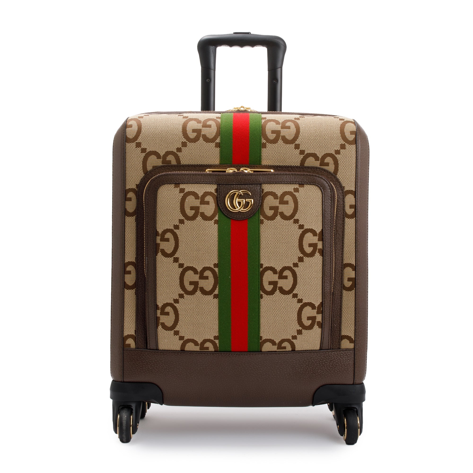 Gucci Jumbo GG Canvas Web Savoy Small Cabin Trolley