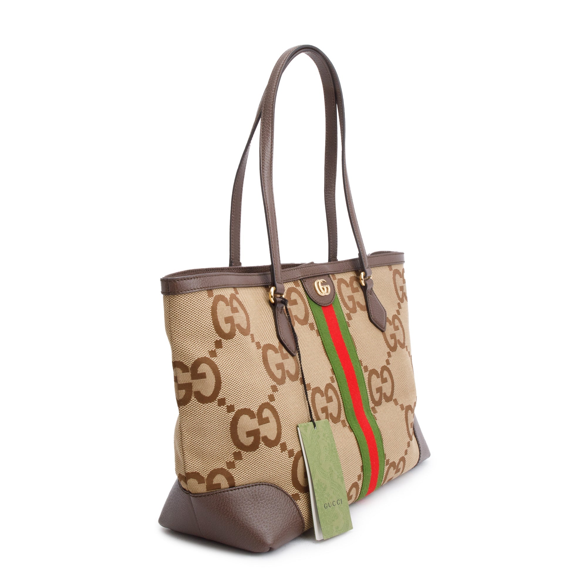 Gucci Jumbo GG Web Medium Ophidia Tote
