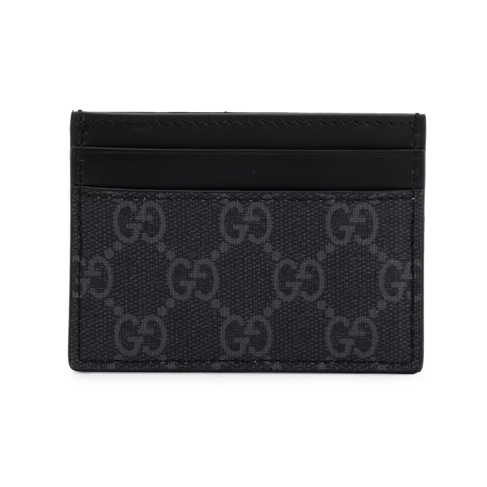 Gucci Kingsnake Print GG Supreme Card Holder w/ Box