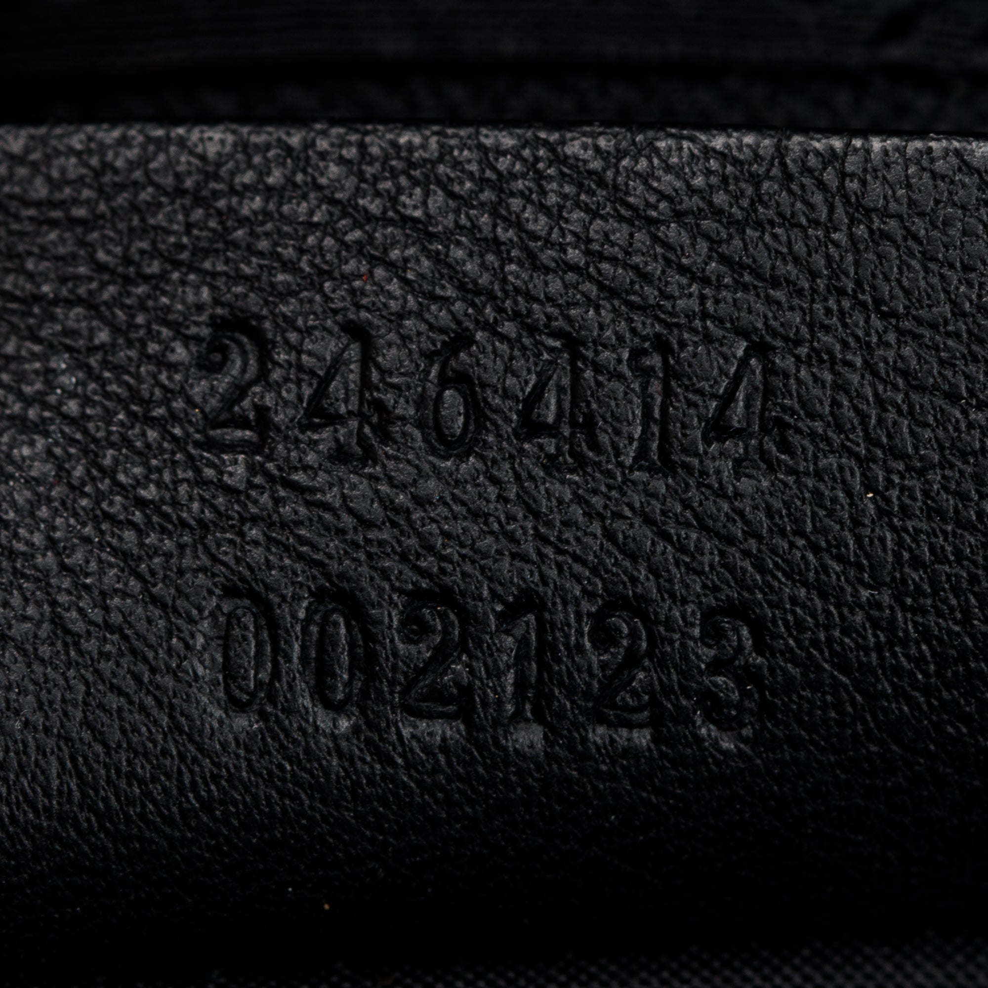 Gucci Large GG BlackSignature Leather Backpack