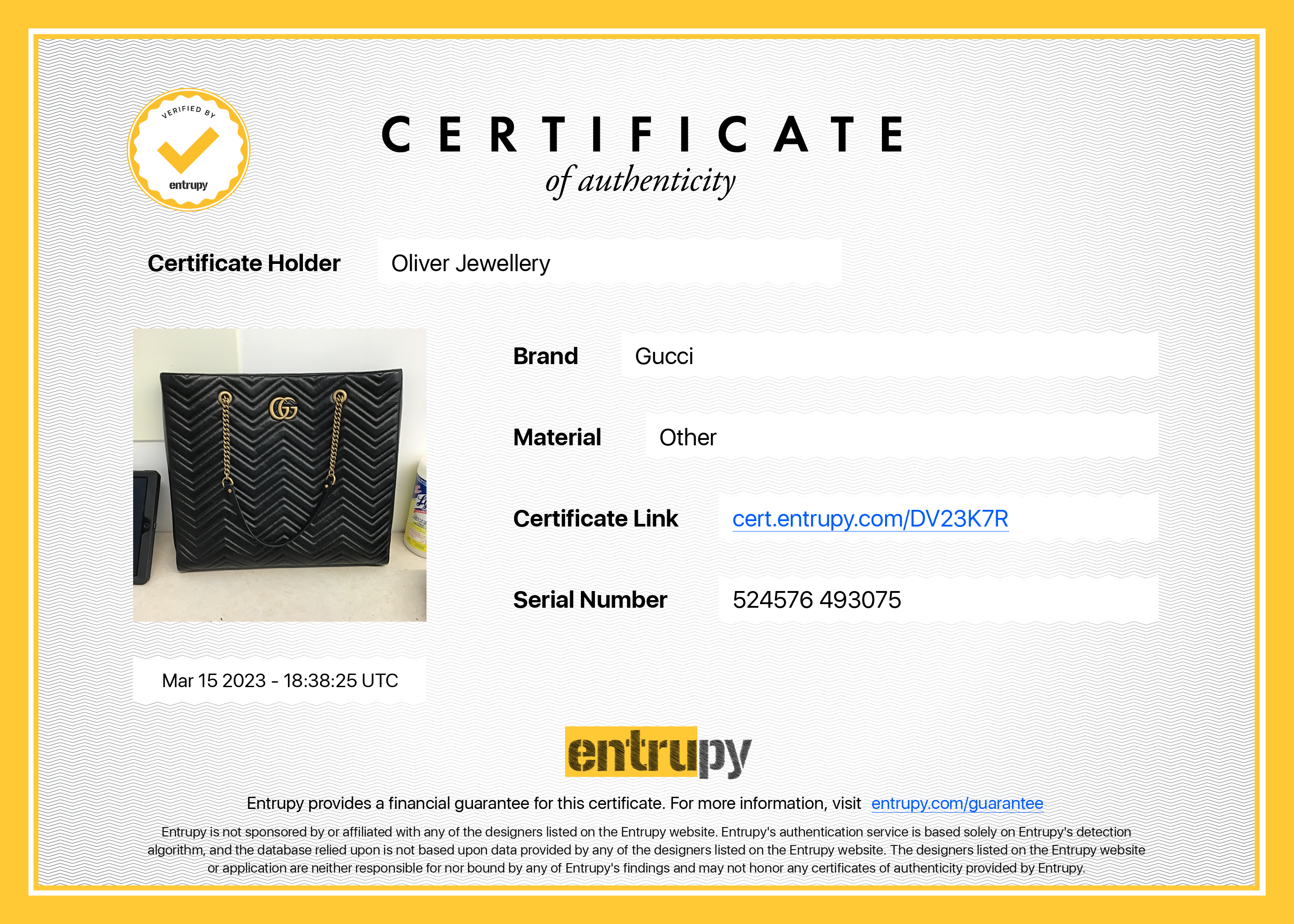 Gucci Large GG Marmont Matelasse Slim Tote