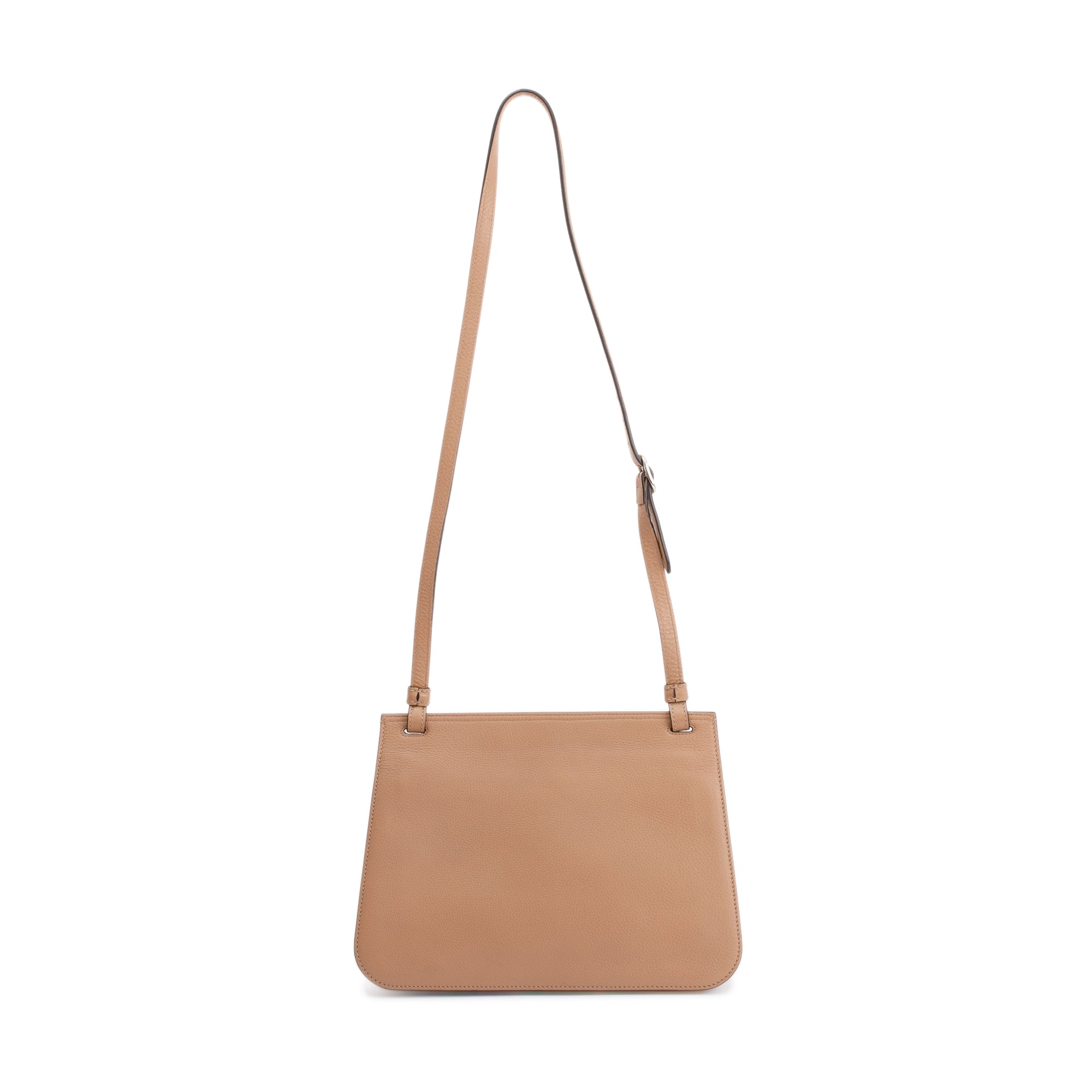 Gucci Leather Bamboo Daily Flap Bag