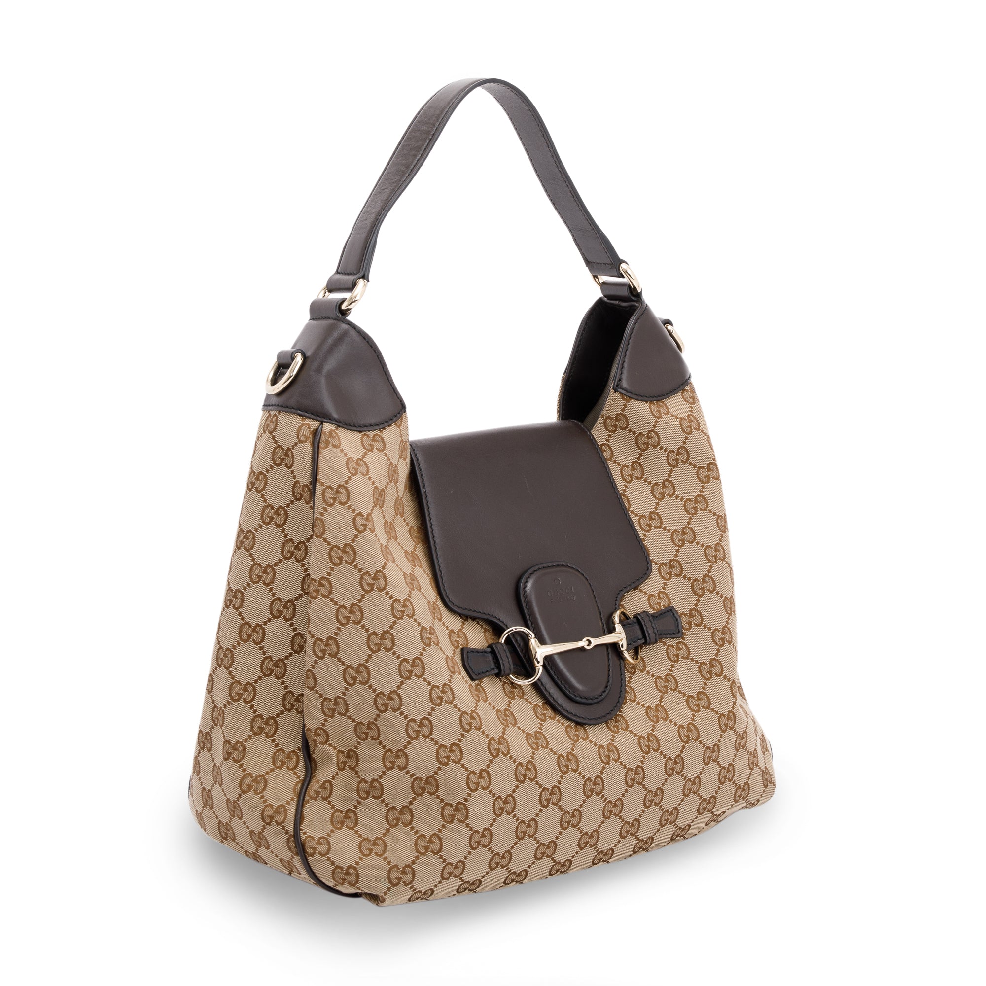 Gucci Medium GG Canvas Emily Hobo
