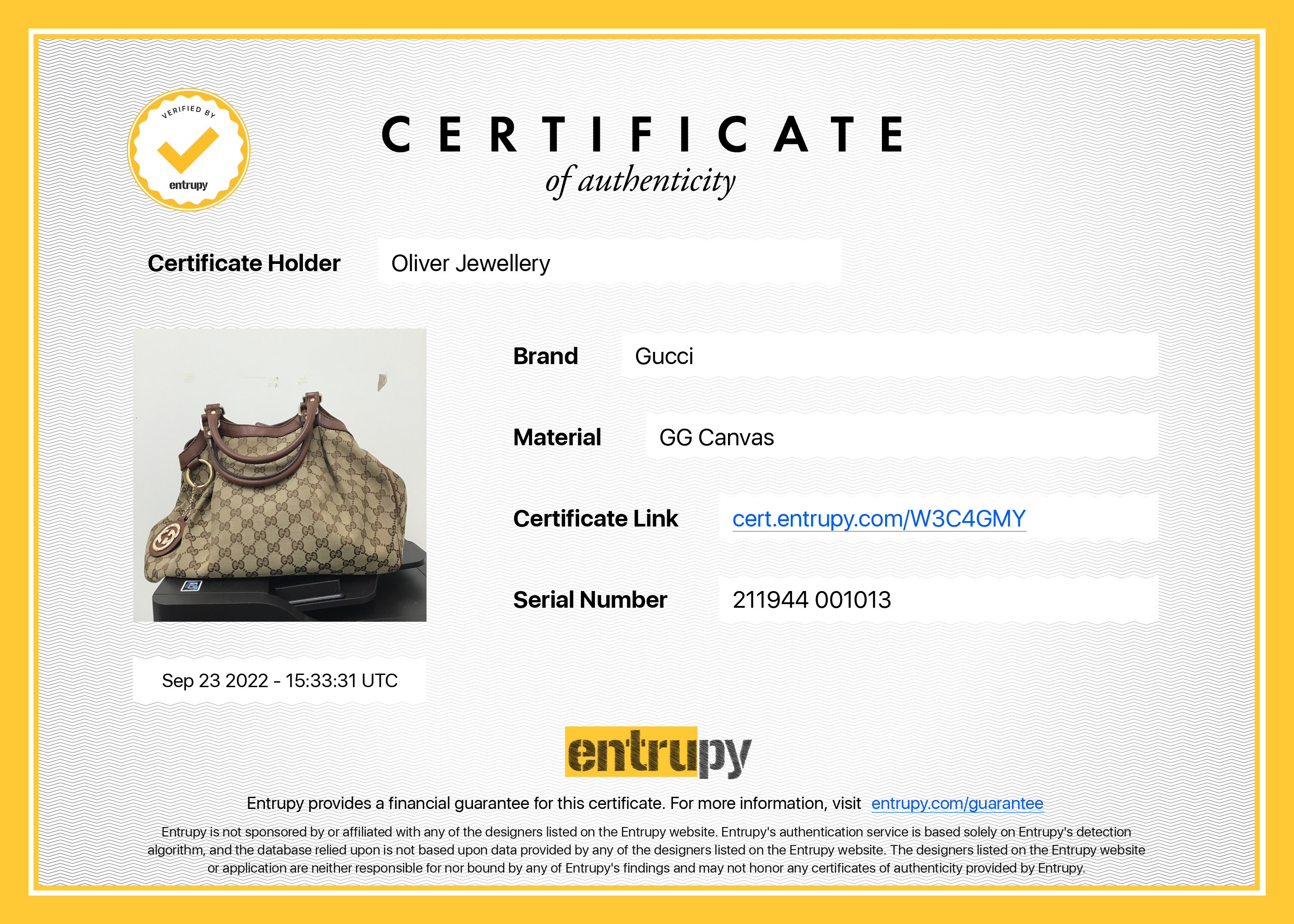 Gucci Medium GG Canvas Sukey Tote