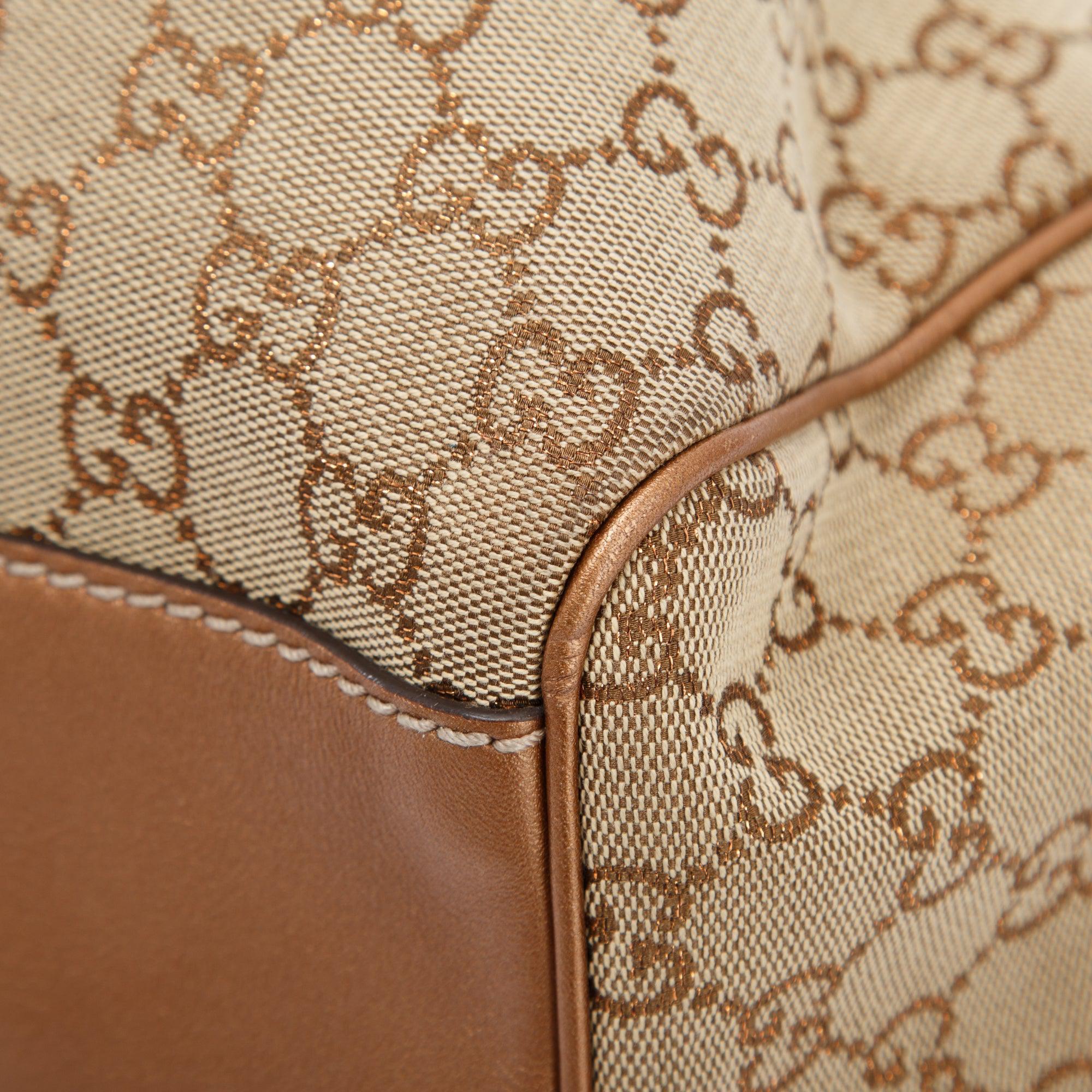 Gucci Medium GG Canvas Sukey Tote