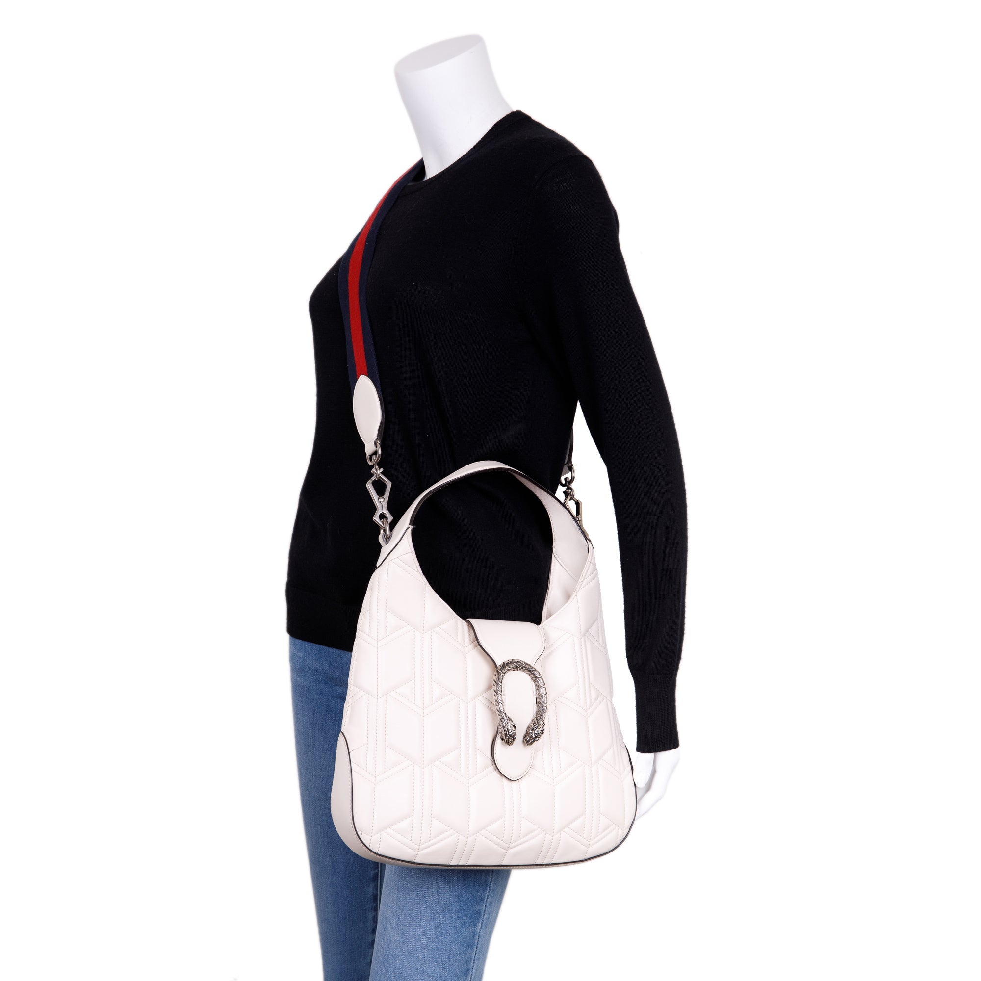 Gucci Medium Quilted Matelasse Leather Dionysus Hobo w/ Strap