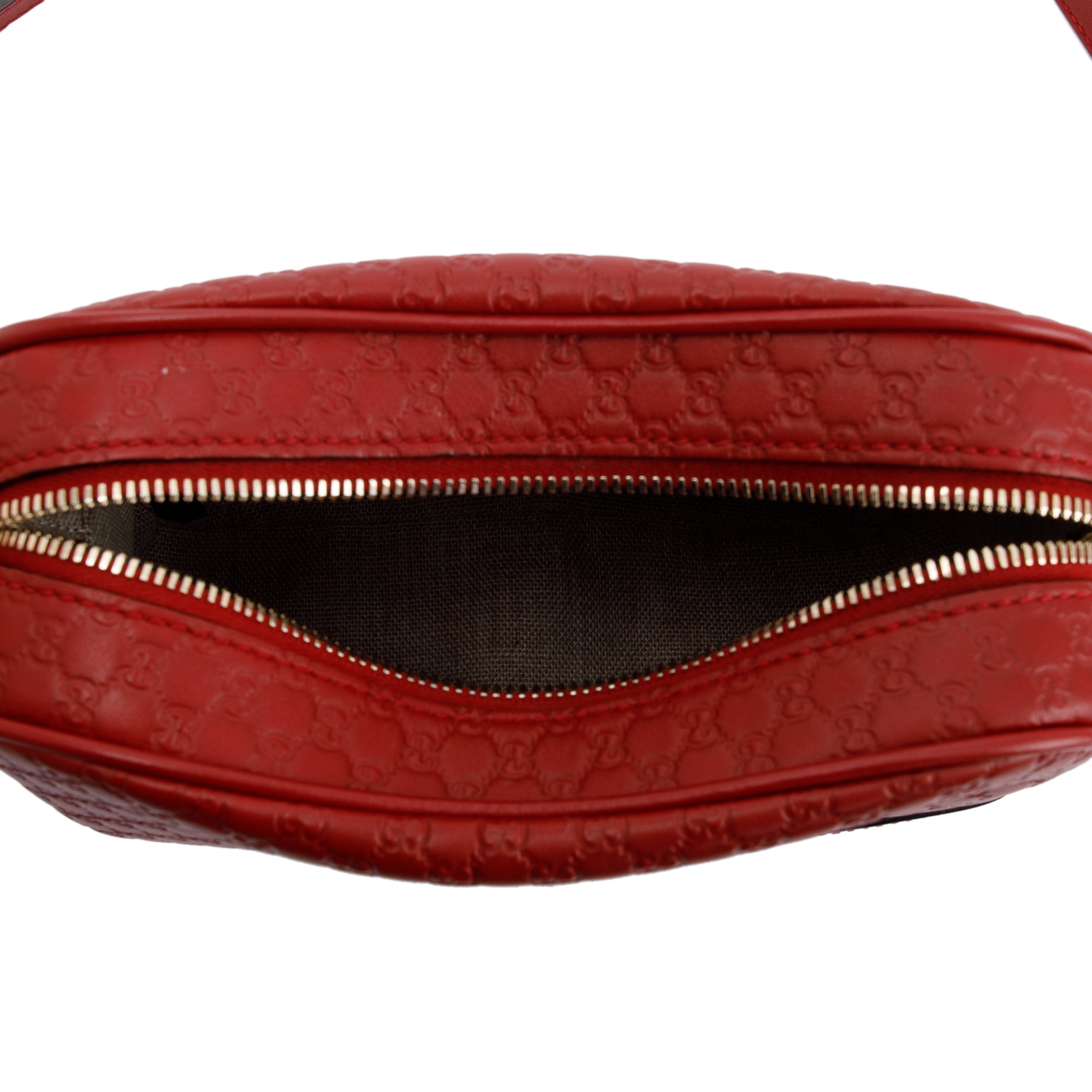 Gucci Microguccissima Mini Bree Crossbody Bag w/ Box