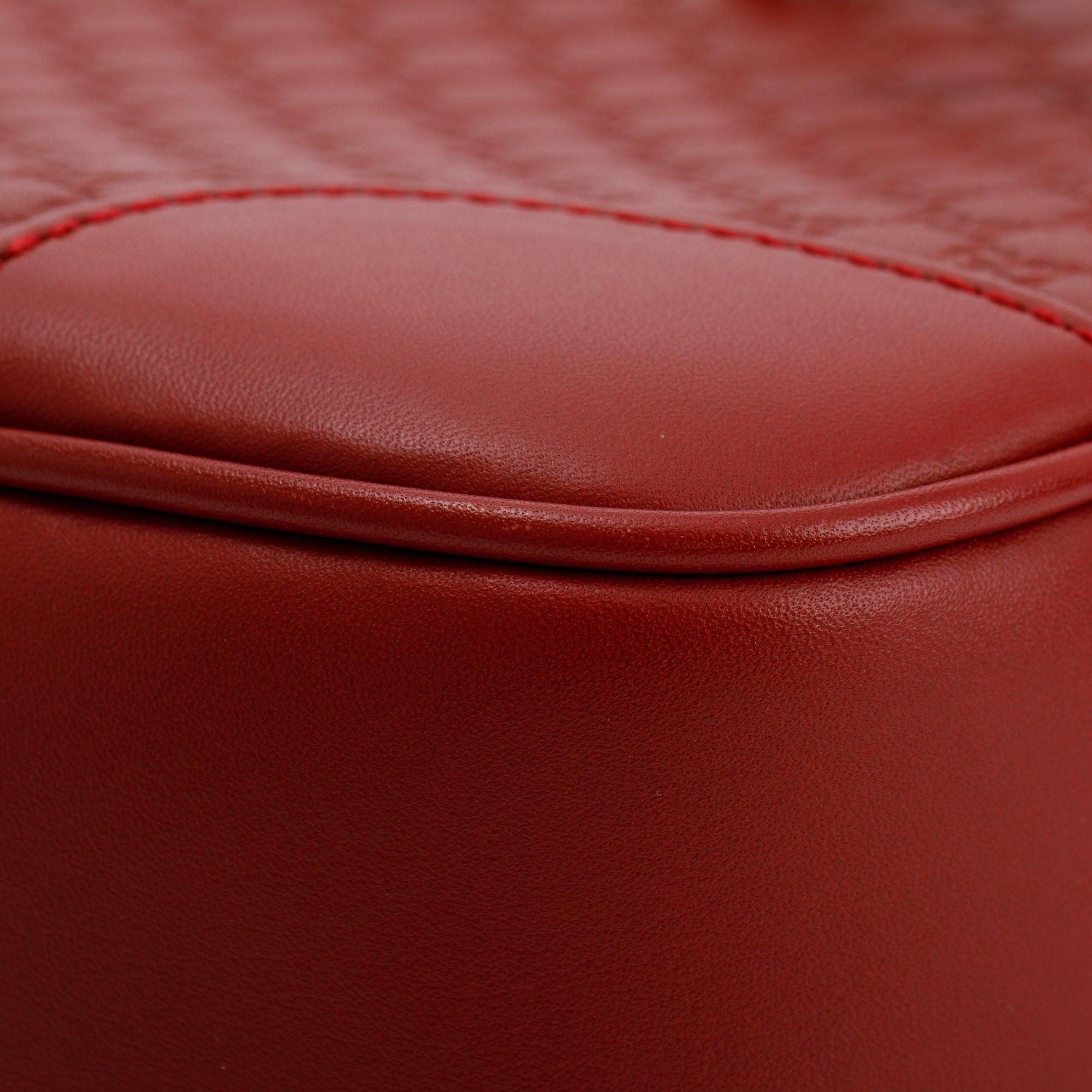 Gucci Microguccissima Mini Bree Crossbody Bag w/ Box