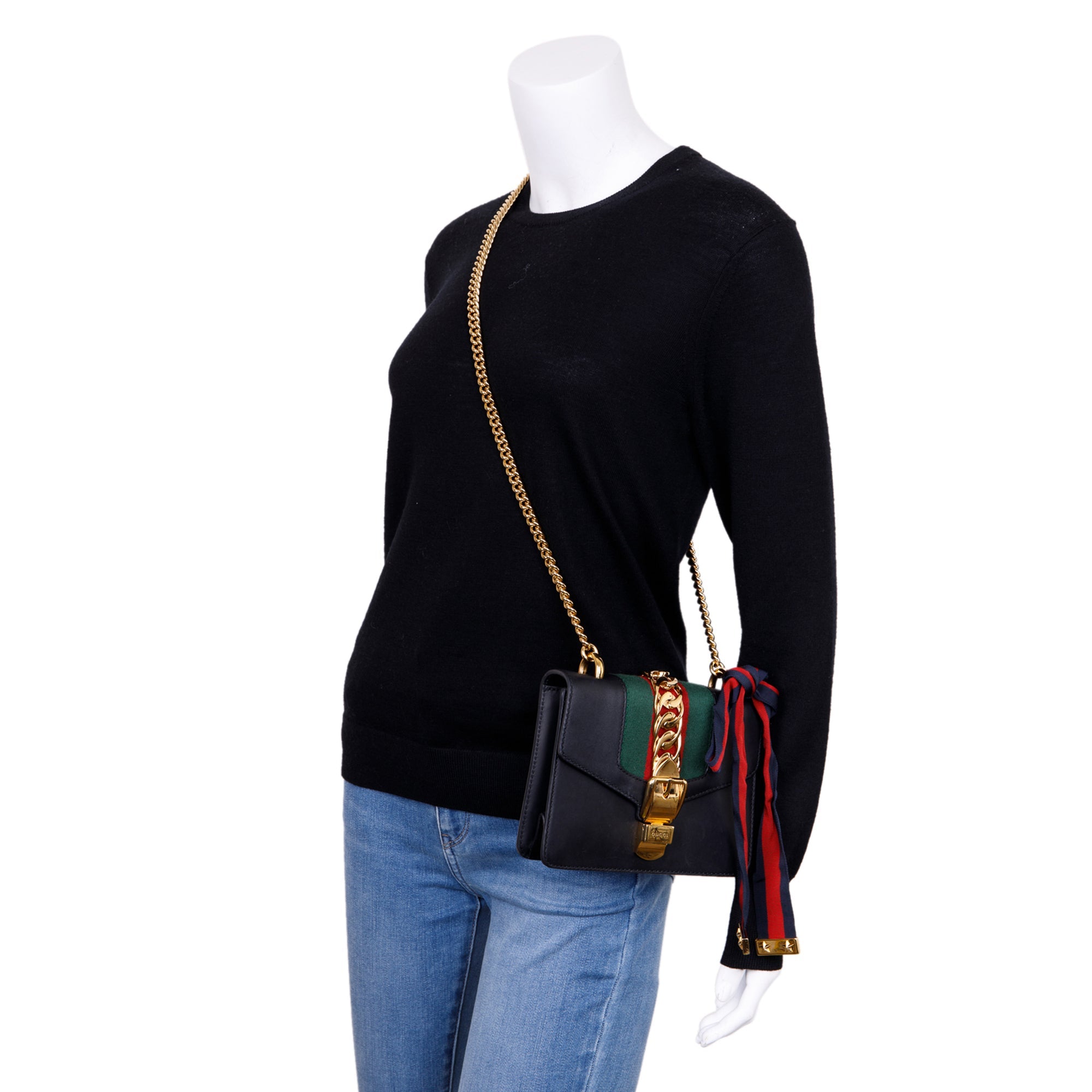 Gucci Mini Sylvie Chain Bag