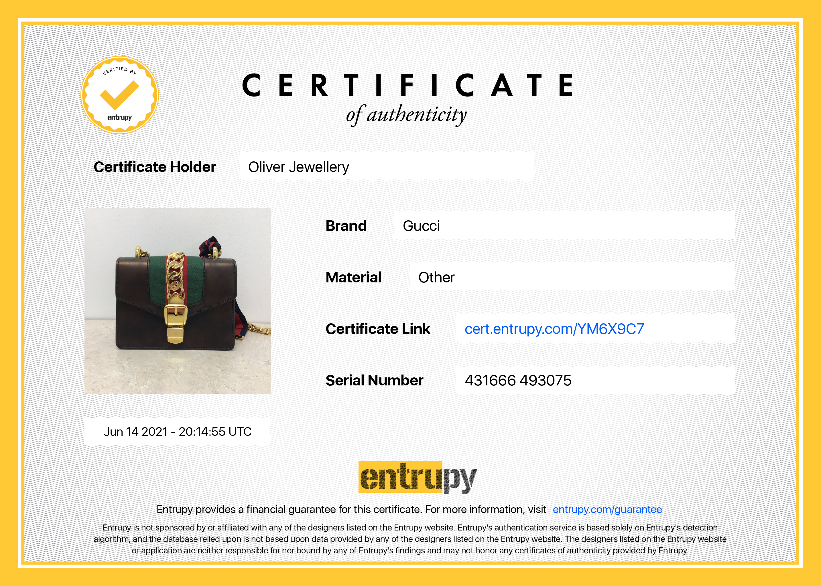 Gucci Mini Sylvie Chain Bag