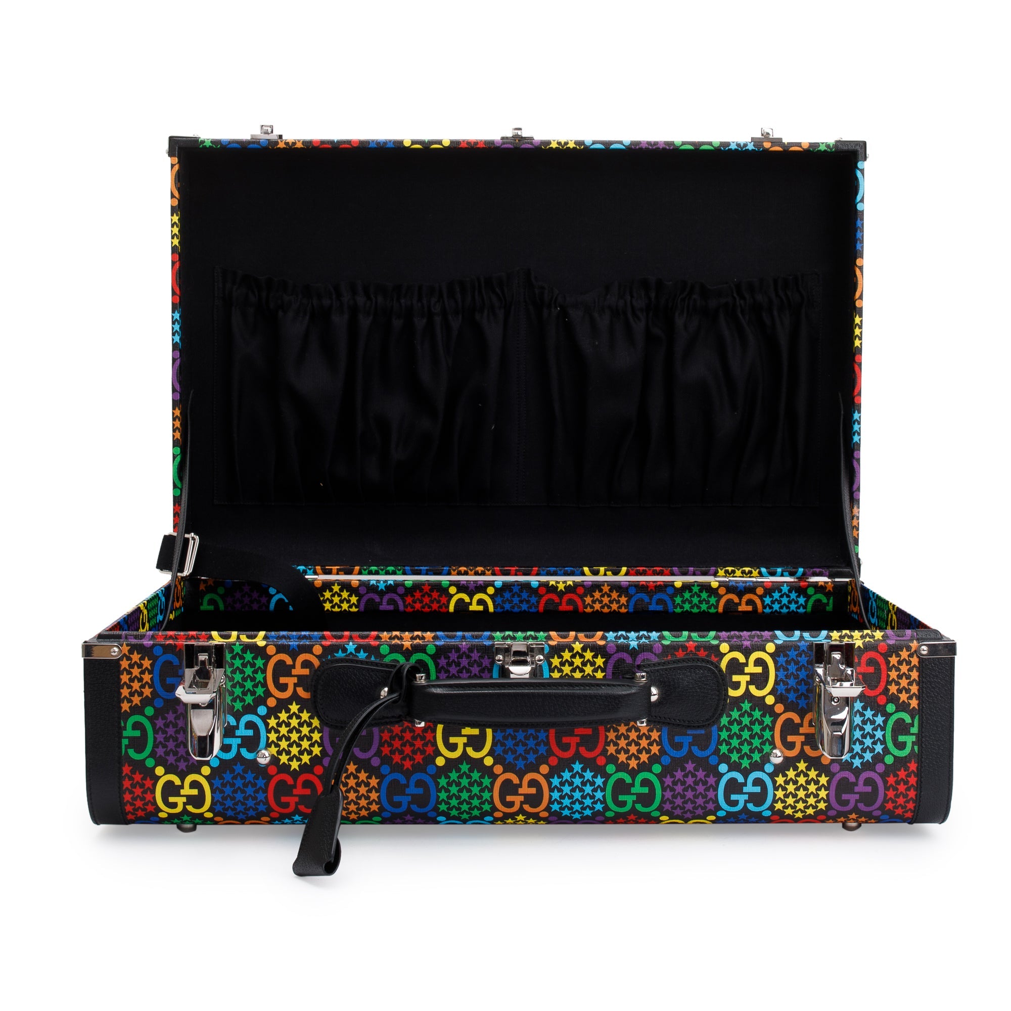 Gucci Multicolour GG Psychedelic Trunk Suitcase