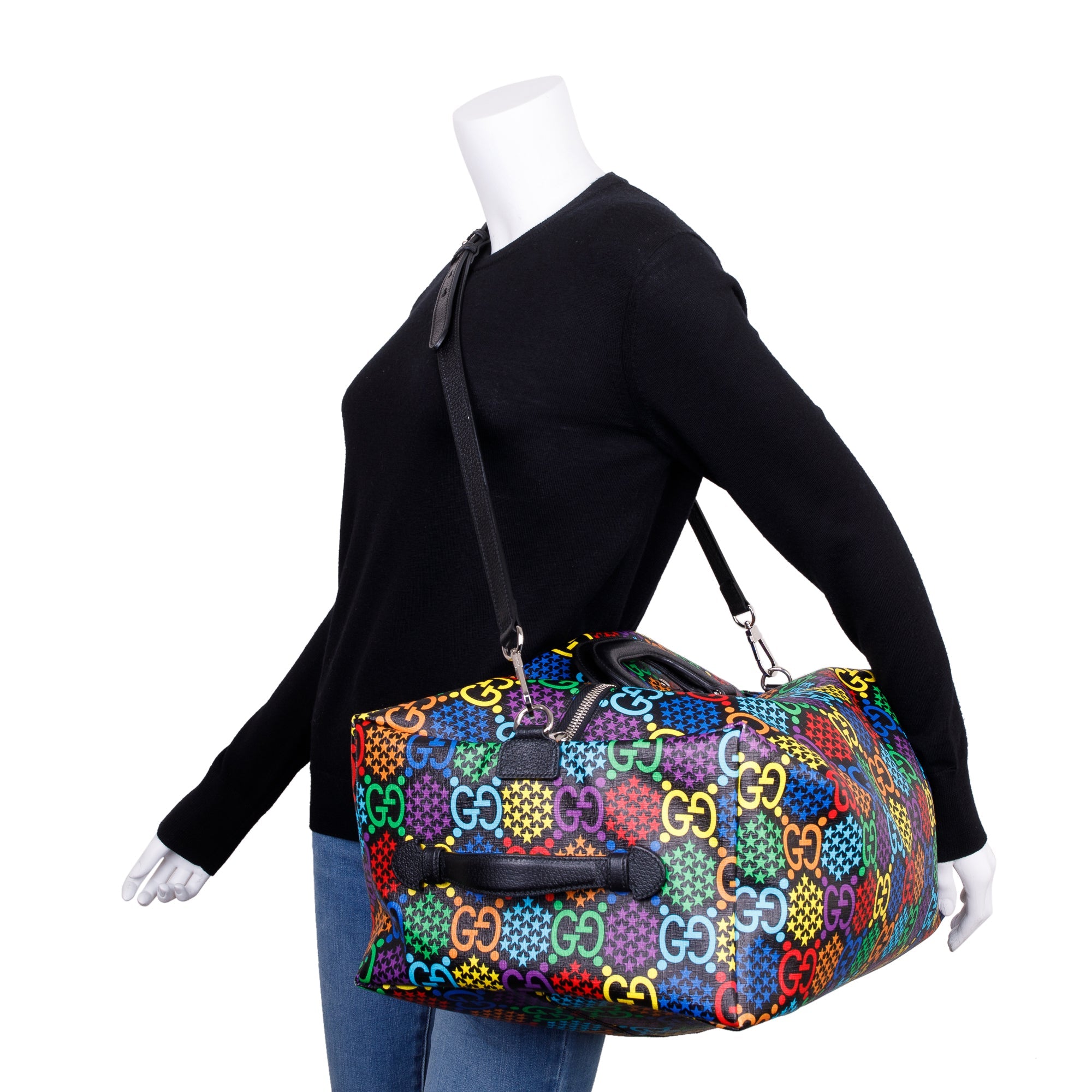 Gucci Multicolour Medium GG Psychedelic Duffle Bag